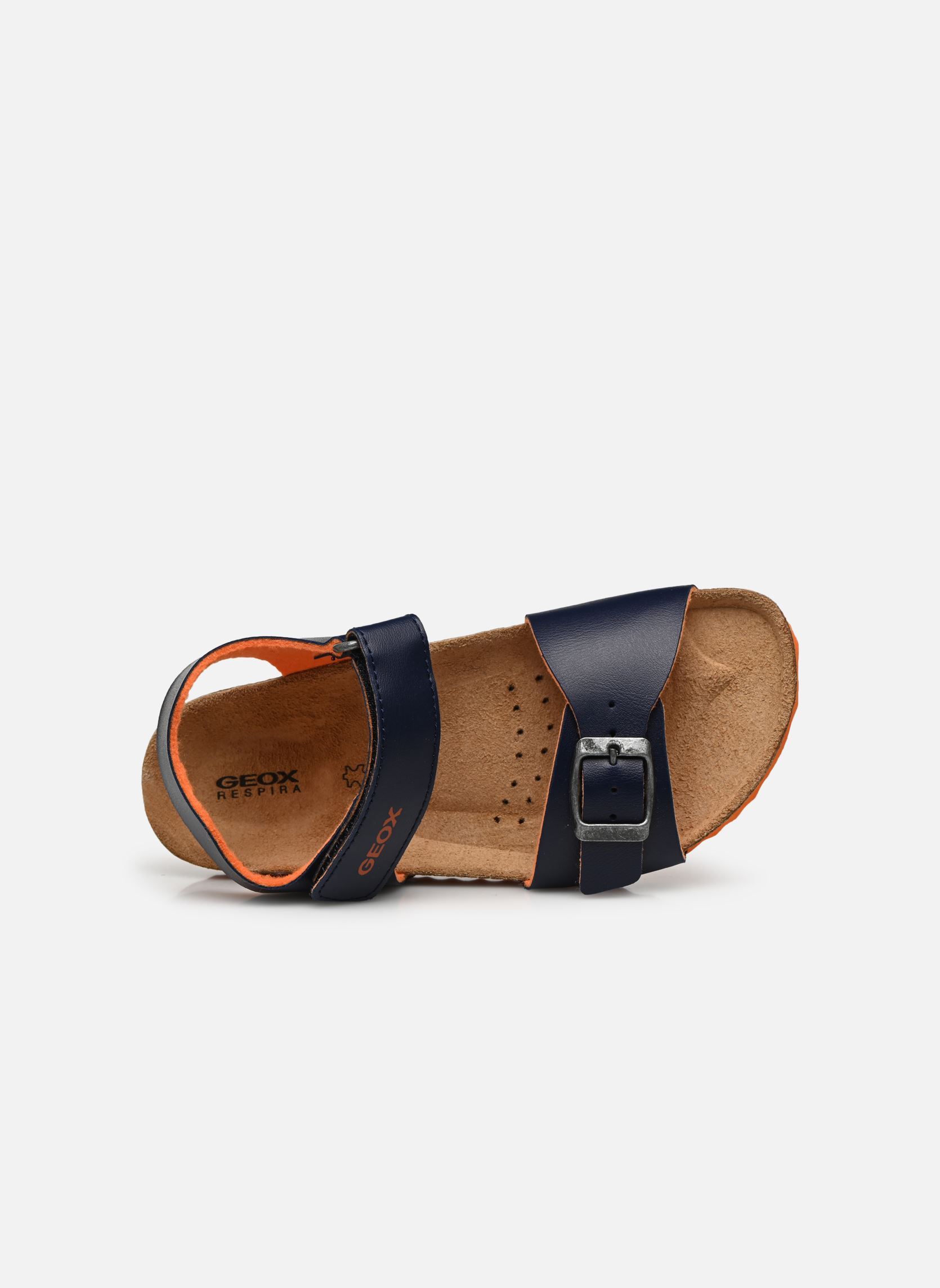 Sandalias J Ghita Boy J028LB niño azul Geox Sandalias J Ghita Boy J028LB niño azul Navy/orange