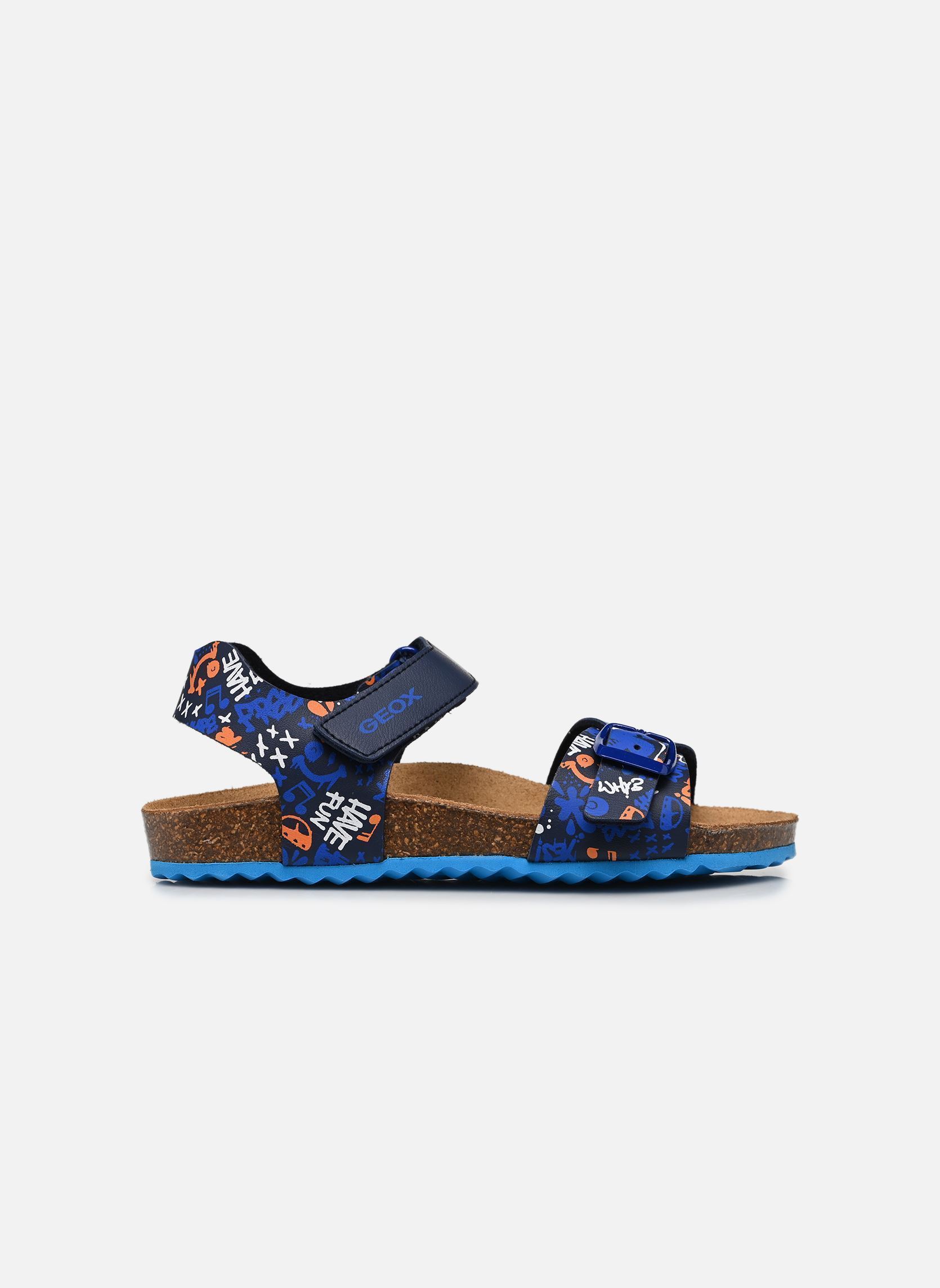 Sandales J Ghita Boy J028LB garçon bleu Geox Sandales J Ghita Boy J028LB garçon bleu Navy