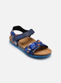 Sandales J Ghita Boy J028LB garçon bleu