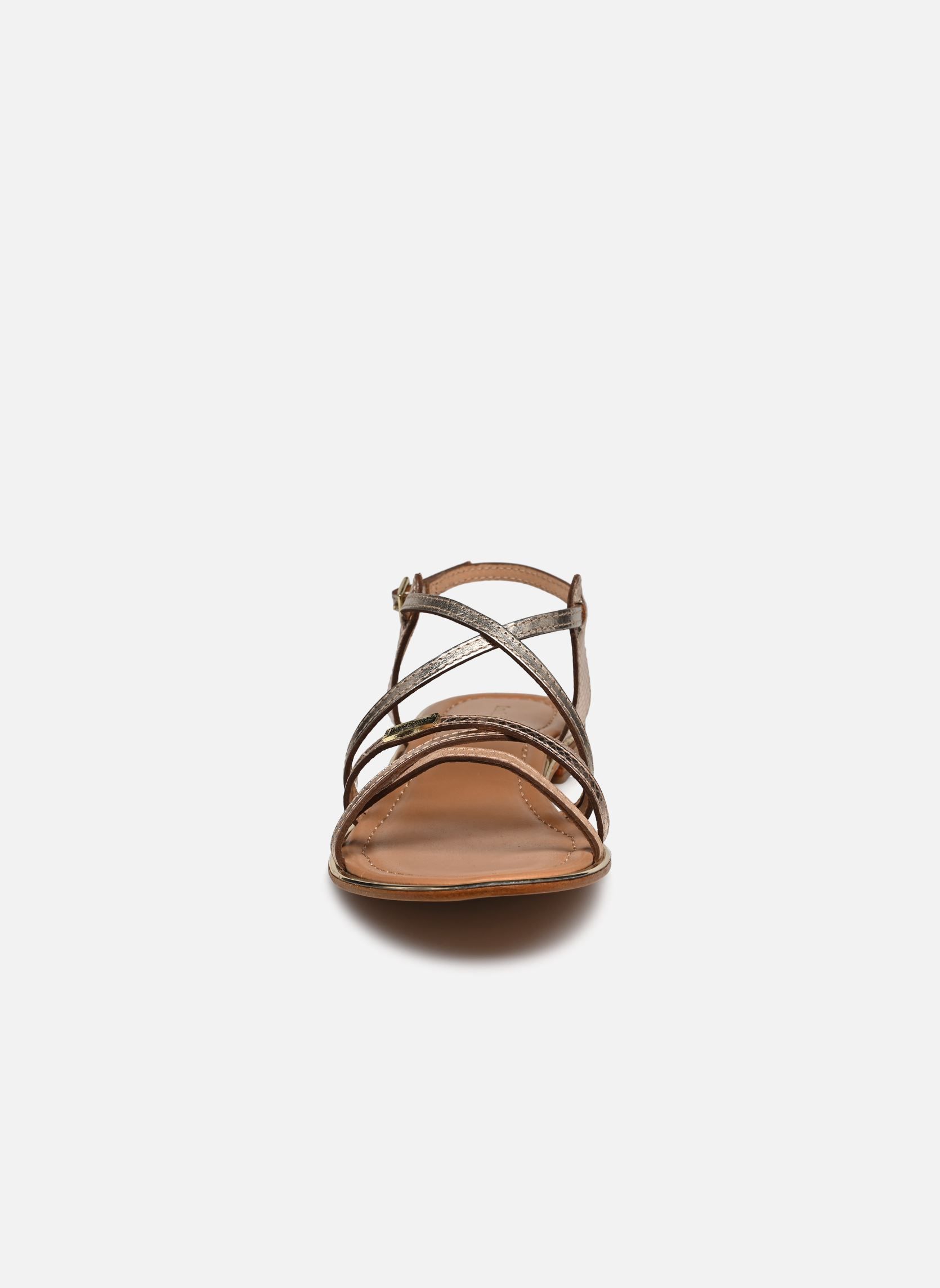 Sandalen HARRY dames goud en brons Les Tropéziennes par M Belarbi Sandalen HARRY dames goud en brons OR MULTI