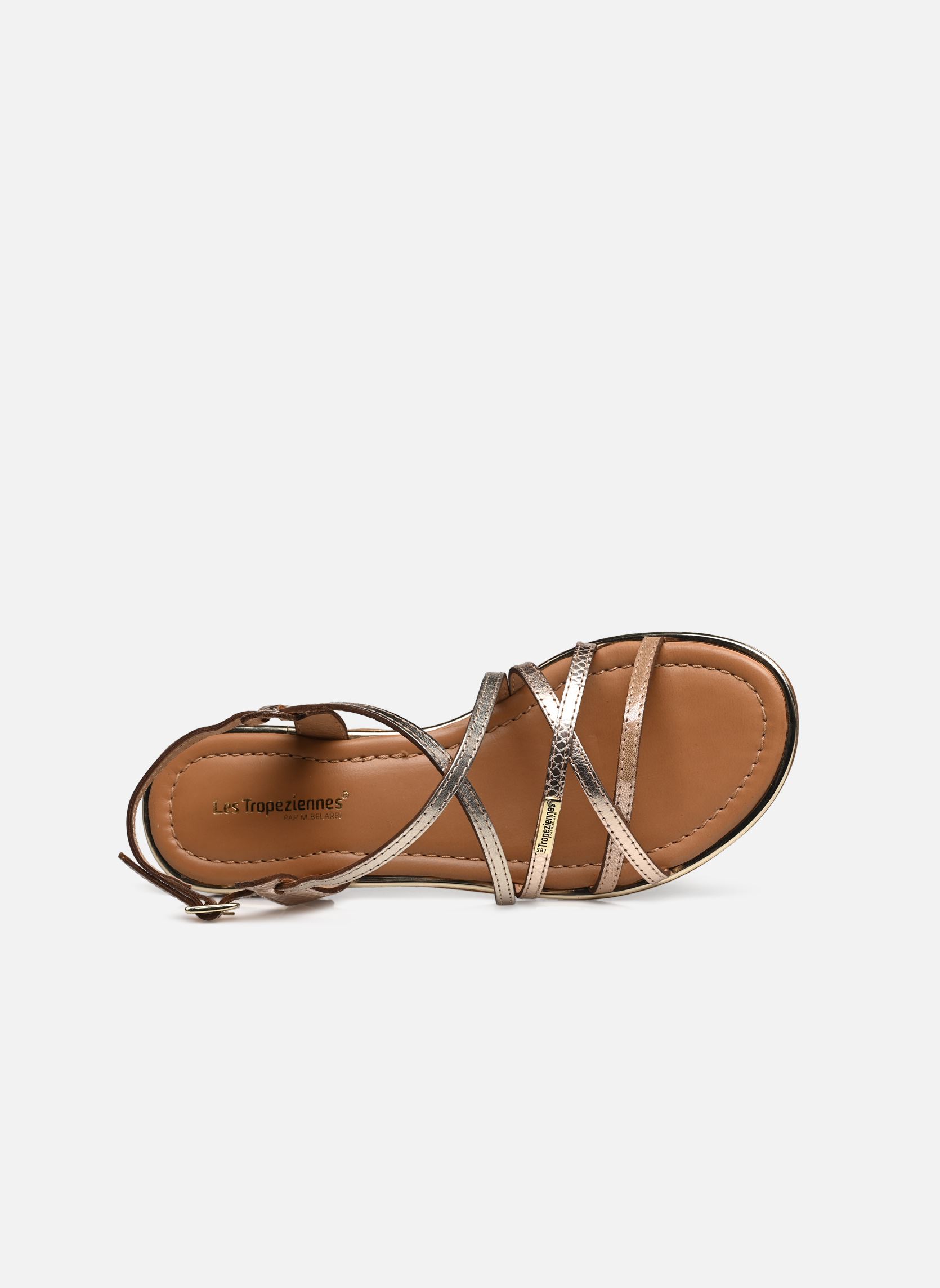 Sandalen HARRY dames goud en brons Les Tropéziennes par M Belarbi Sandalen HARRY dames goud en brons OR MULTI
