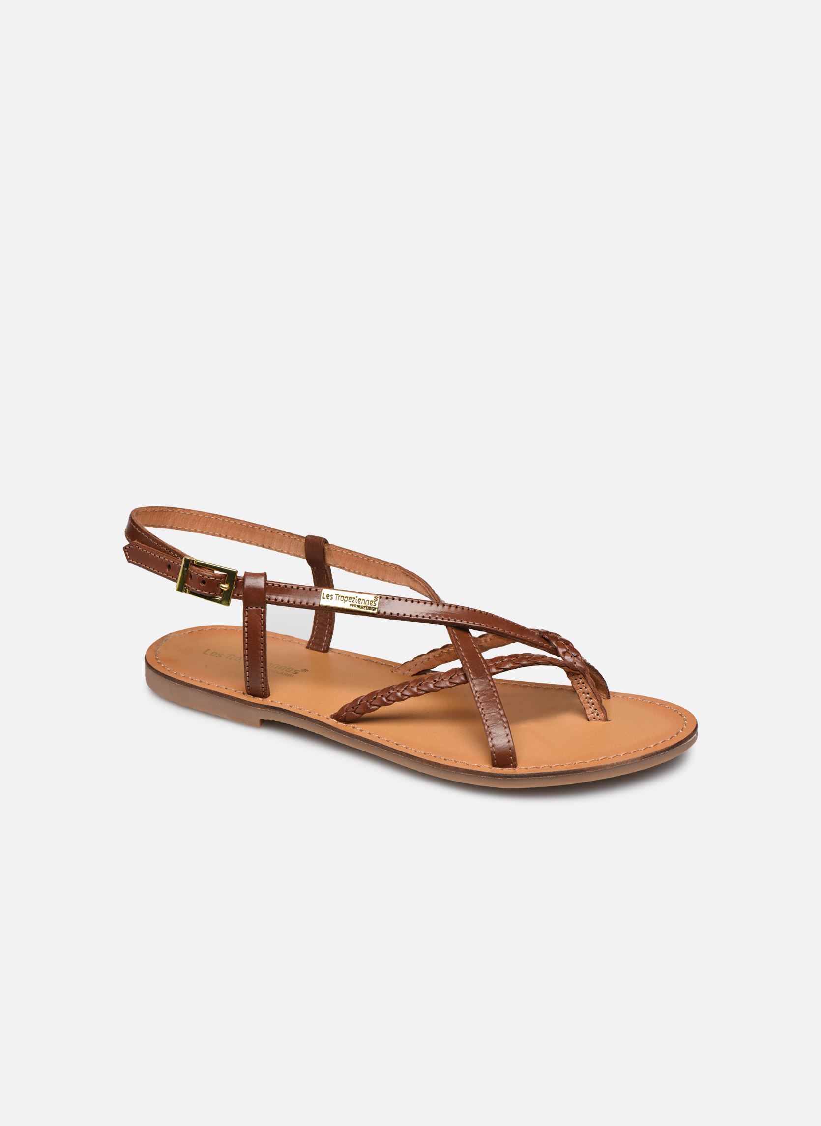 Sandales CHOU femme marron Les Tropéziennes par M Belarbi Sandales CHOU femme marron TAN