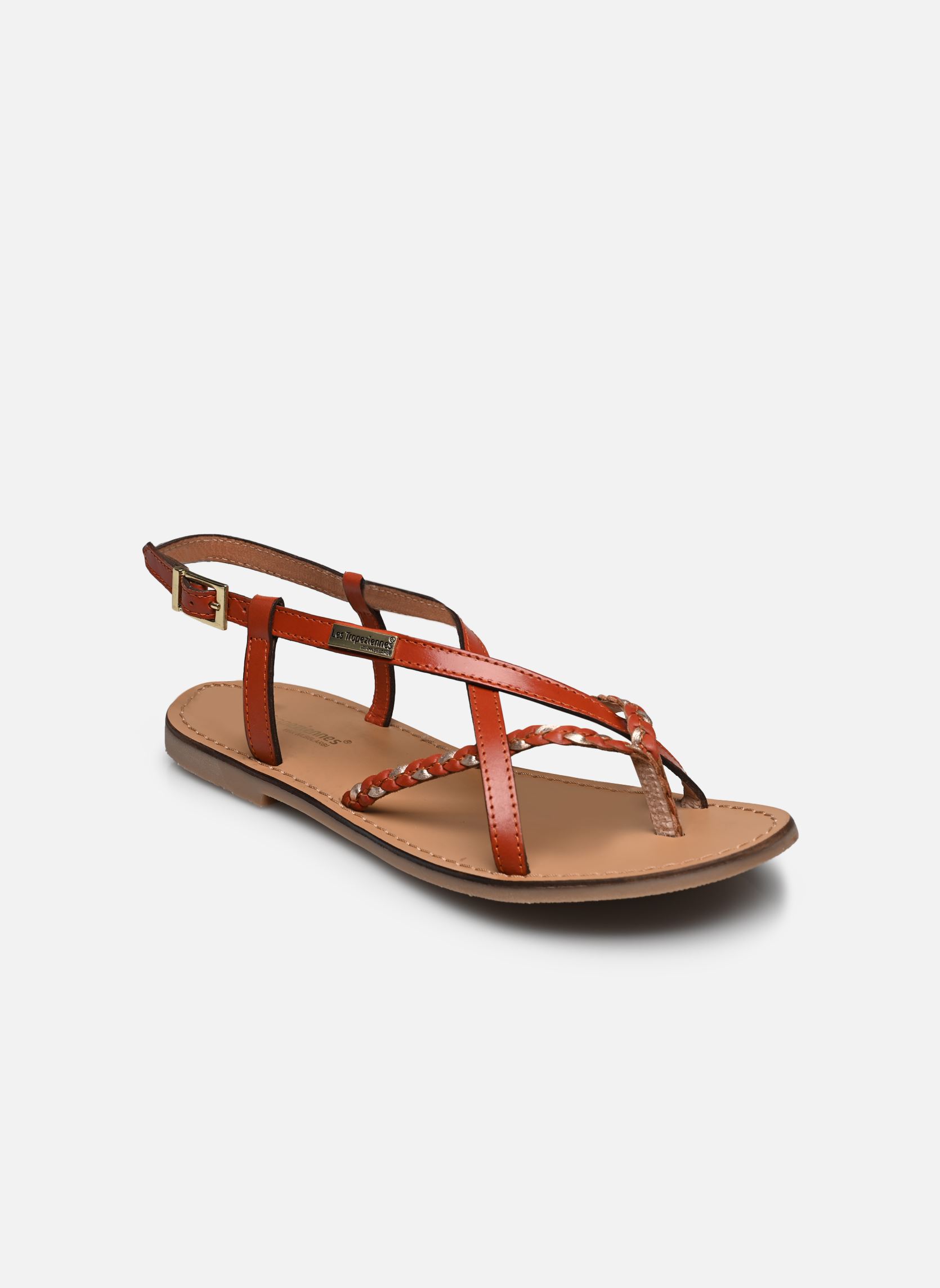 Sandalen CHOU damen rot Les Tropéziennes par M Belarbi Sandalen CHOU damen rot BRIQUE/OR