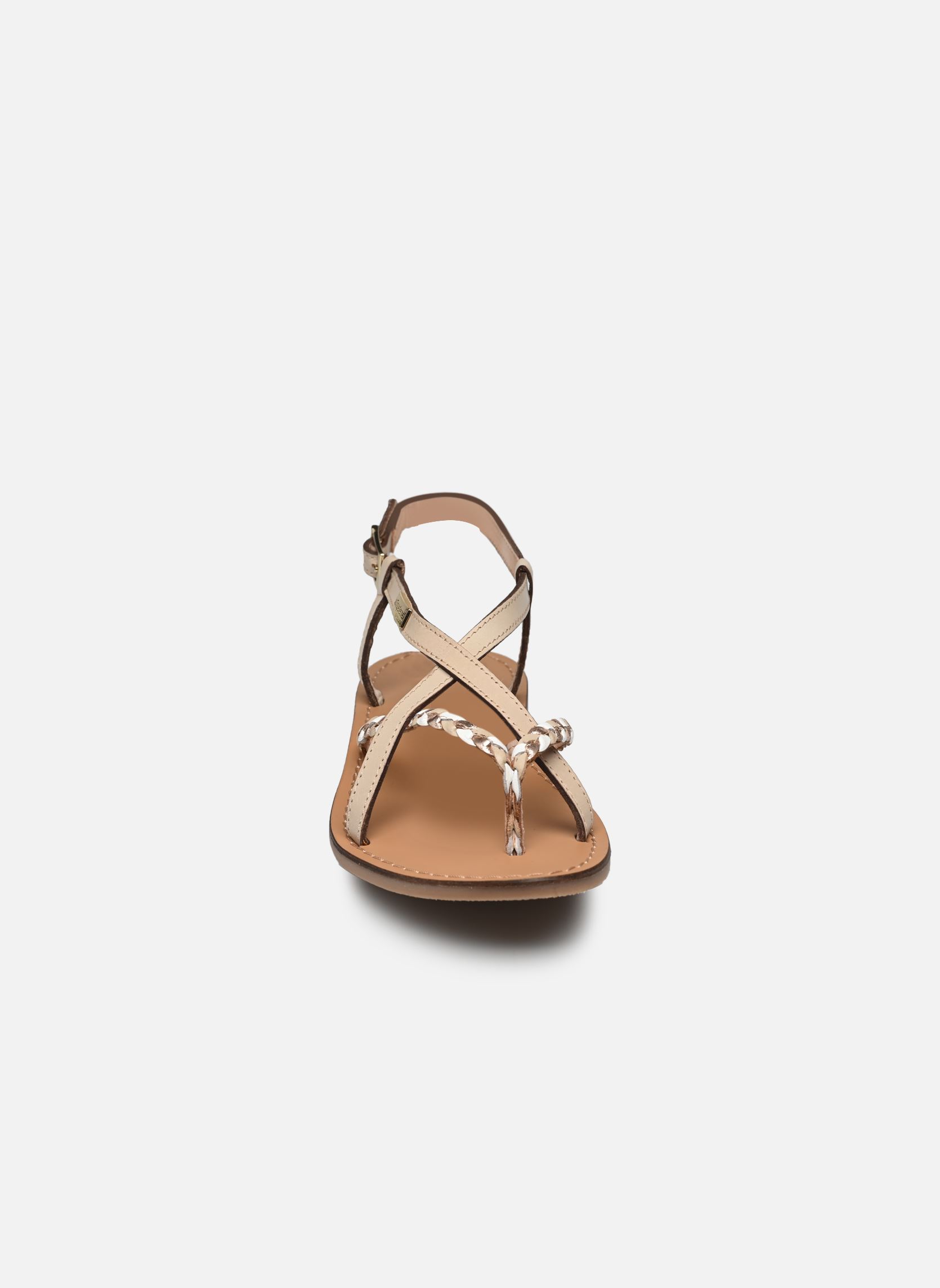 Sandales CHOU femme beige Les Tropéziennes par M Belarbi Sandales CHOU femme beige CREME MULTI
