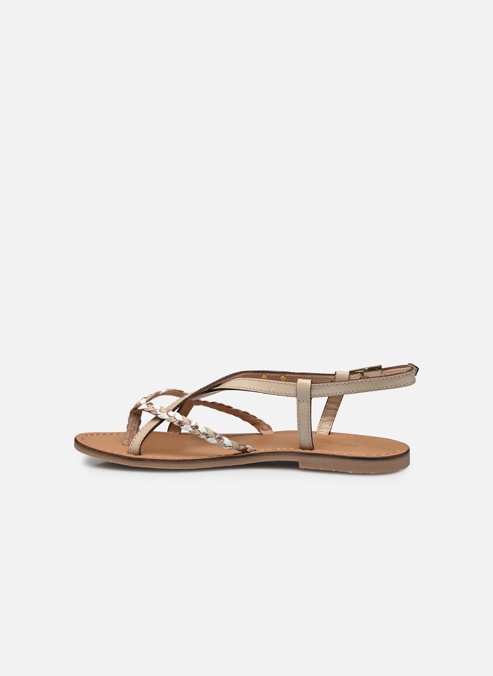 Sandales CHOU femme beige Les Tropéziennes par M Belarbi Sandales CHOU femme beige CREME MULTI