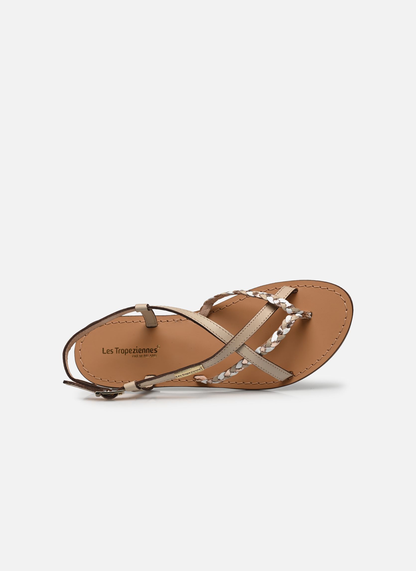 Sandales CHOU femme beige Les Tropéziennes par M Belarbi Sandales CHOU femme beige CREME MULTI