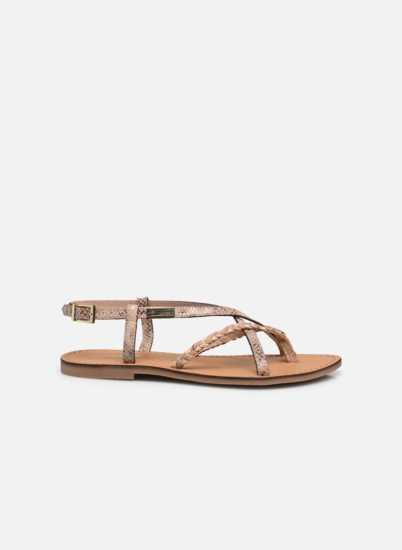 Sandales CHOU femme beige Les Tropéziennes par M Belarbi Sandales CHOU femme beige BEIGE SERPENT