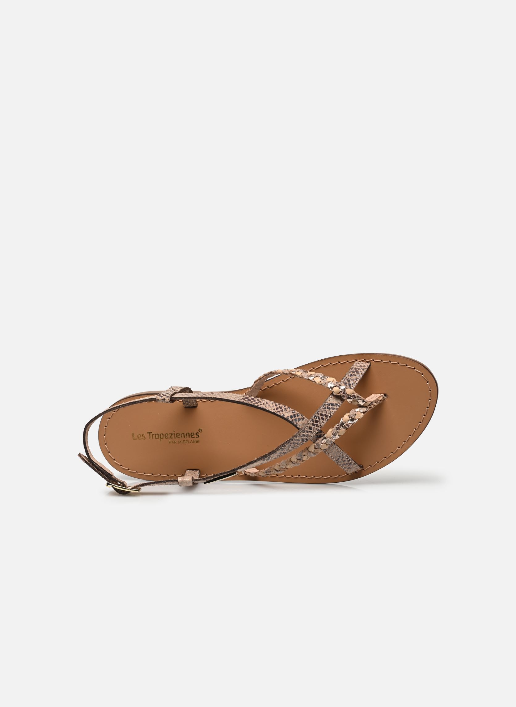 Sandales CHOU femme beige Les Tropéziennes par M Belarbi Sandales CHOU femme beige BEIGE SERPENT