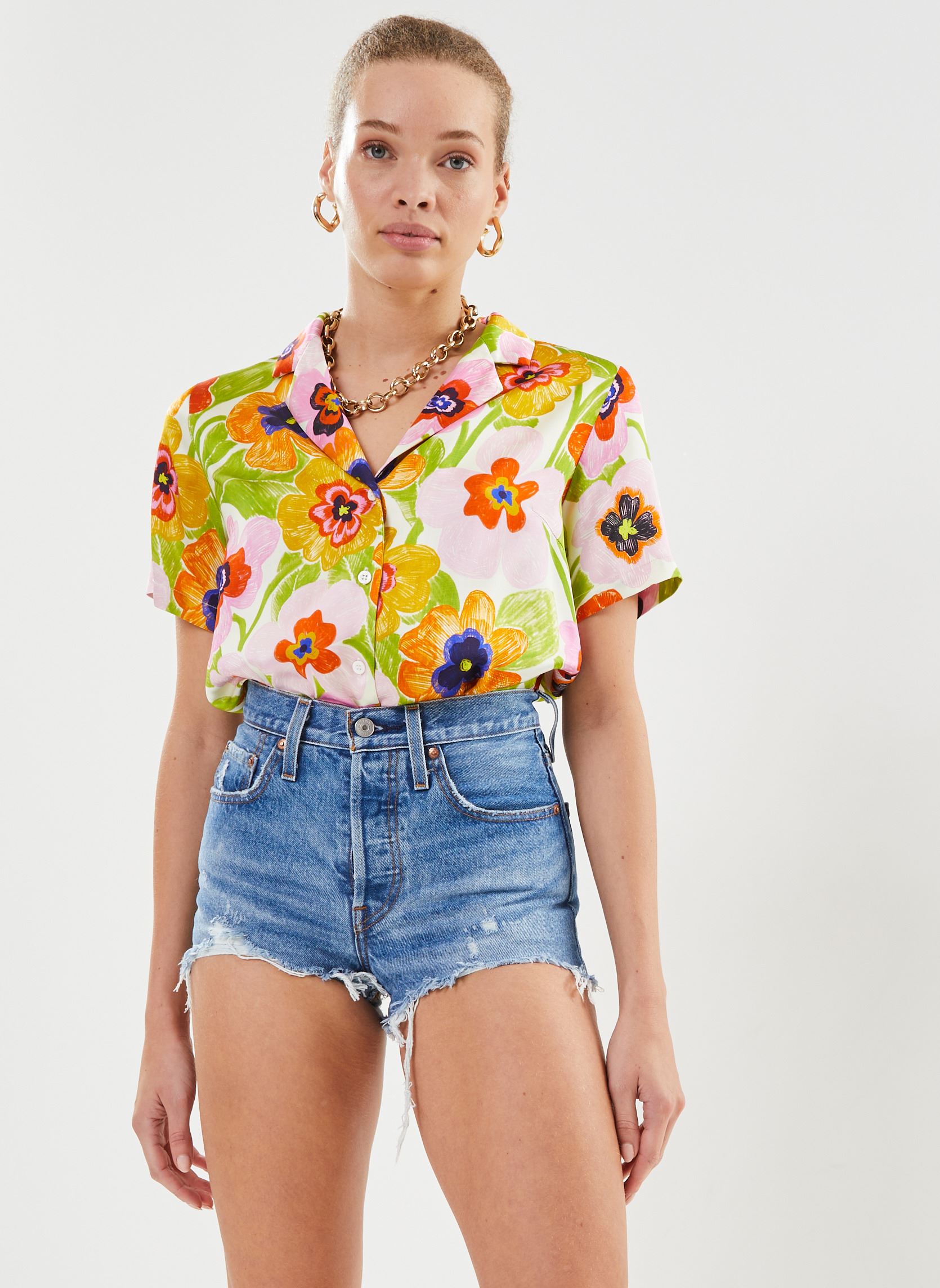 Short Levis 56327 0081 501 SHORTS ATHENS MID US - vue 3