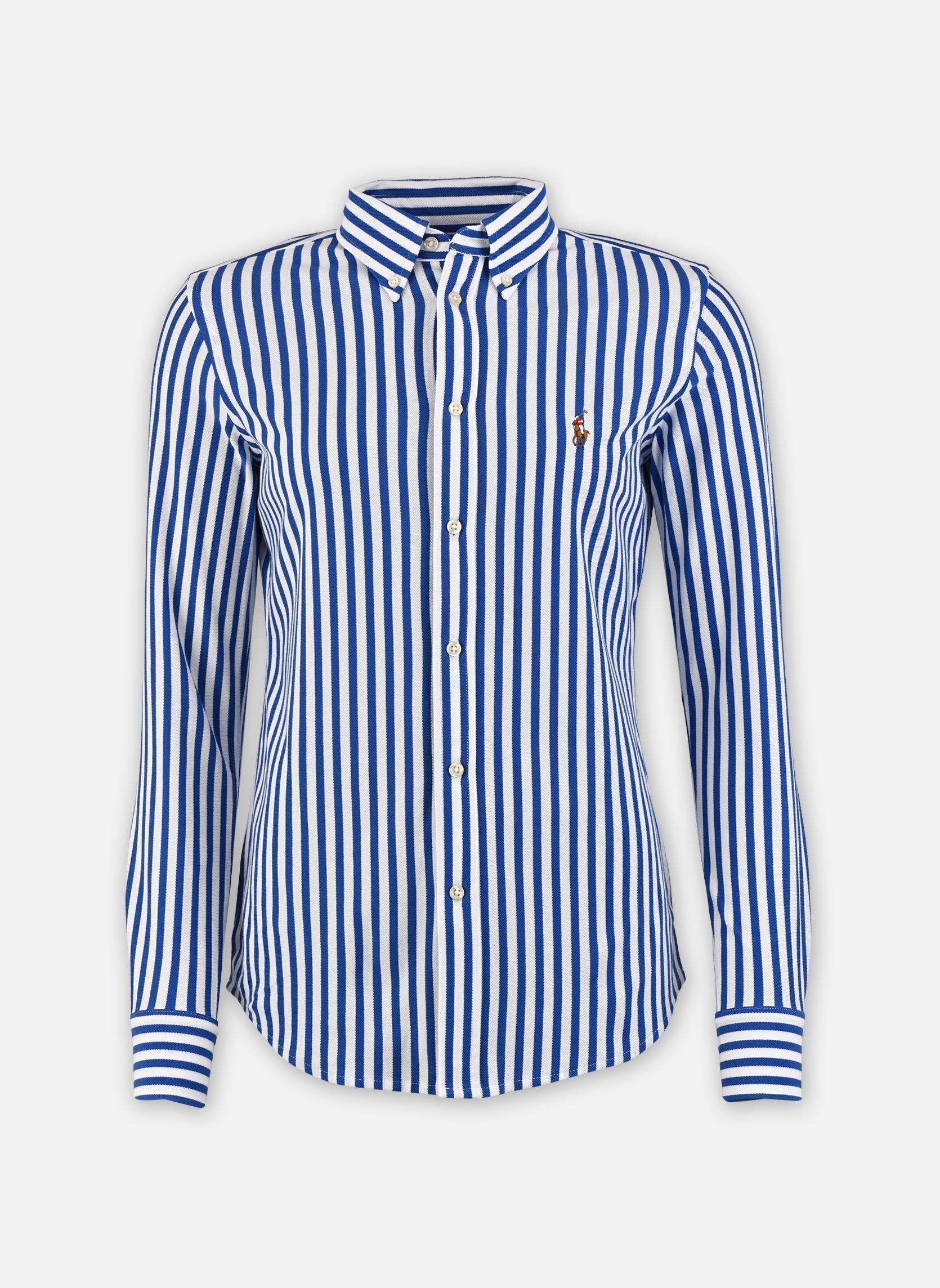 Vêtements Polo Ralph Lauren Chemise Oxford coton piqué rayé pour Femme - vue 1