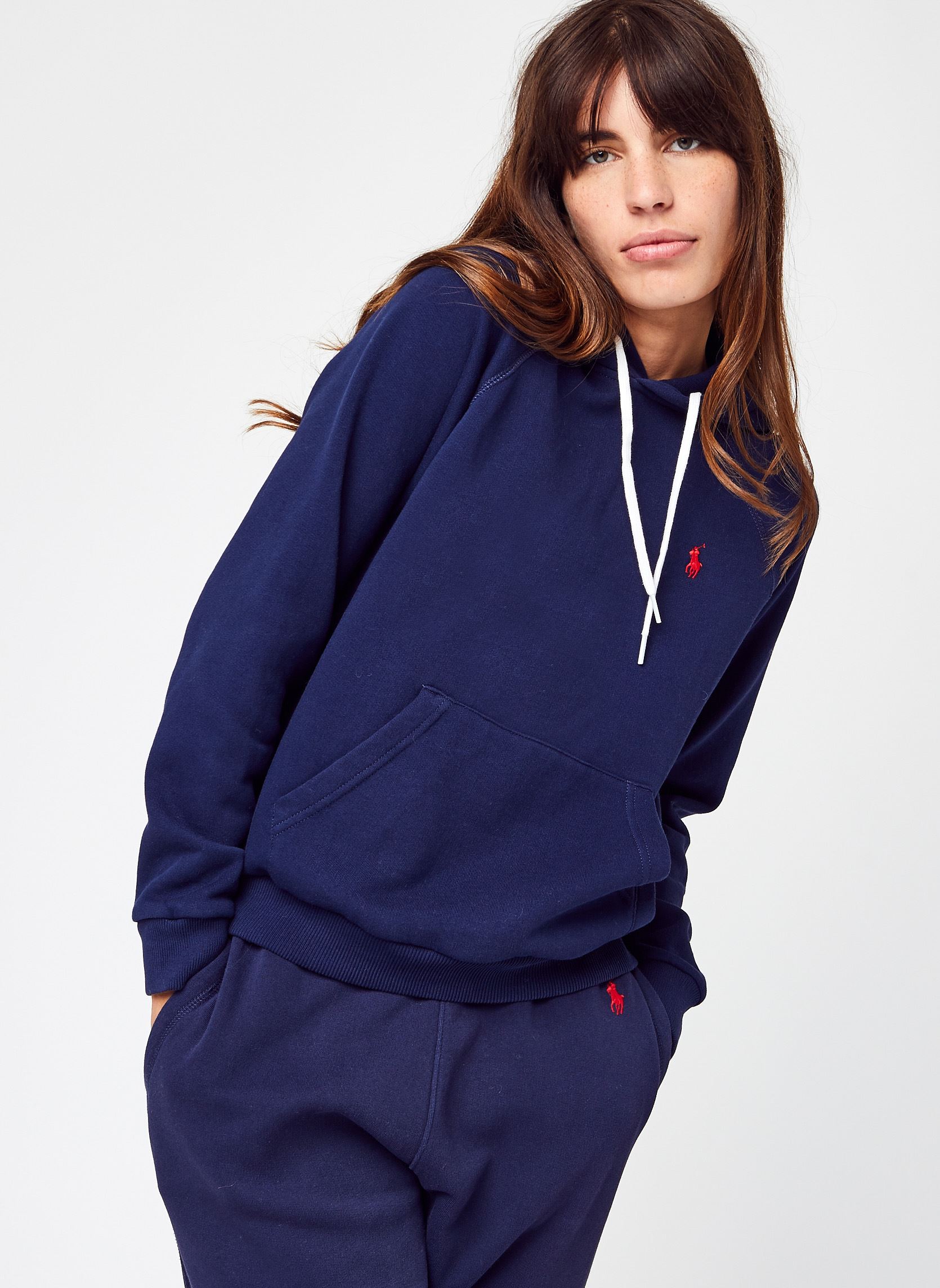 Vêtements Polo Ralph Lauren Sweat à capuche en molleton 211794394 pour Accessoires - vue 3