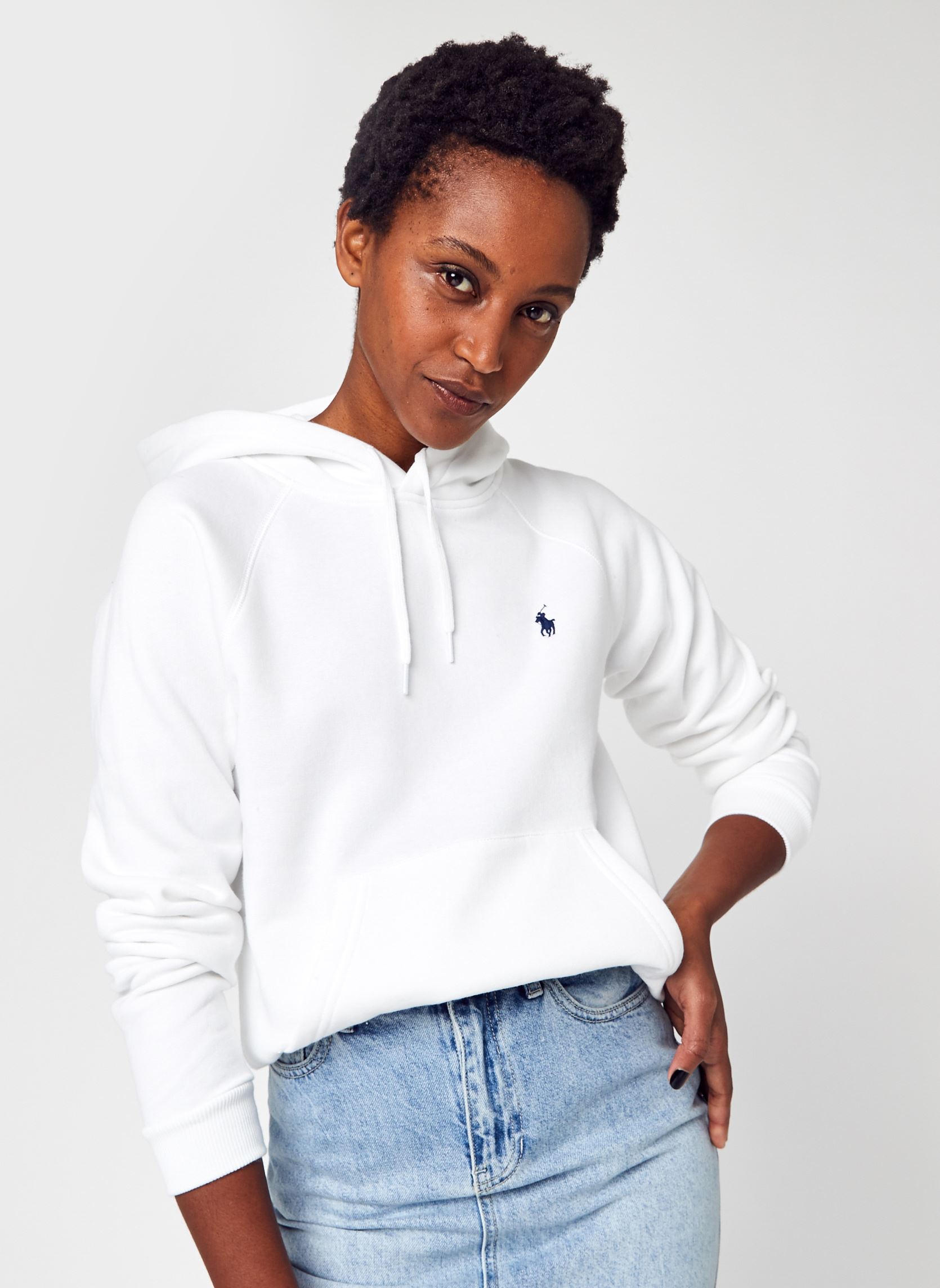 Vêtements Polo Ralph Lauren Sweat à capuche en molleton 211794394 pour Accessoires - vue 2