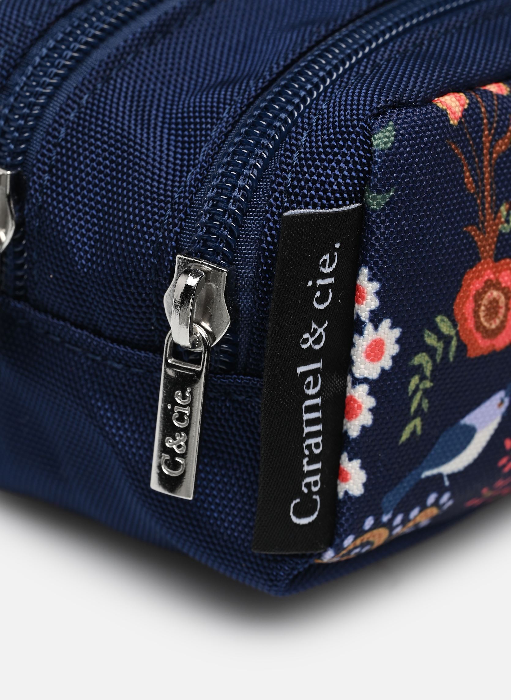 Trousses scolaire Trousse double fille bleu Caramel & Cie Trousses scolaire Trousse double fille bleu MAGIC FOREST