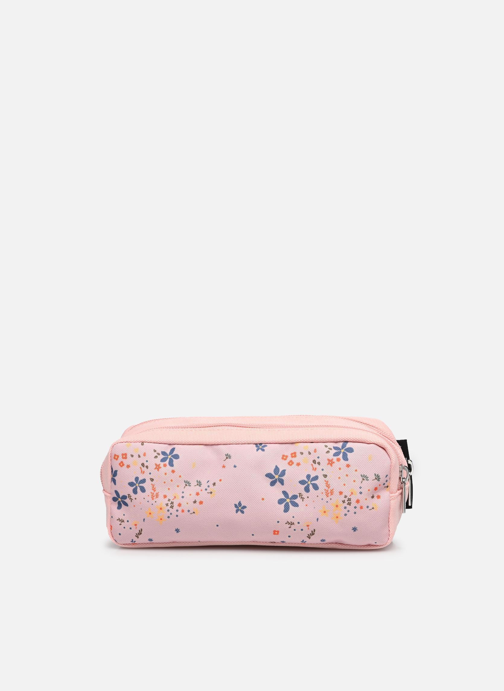 Trousses scolaire Trousse double fille rose Caramel & Cie Trousses scolaire Trousse double fille rose STELLA ROSE