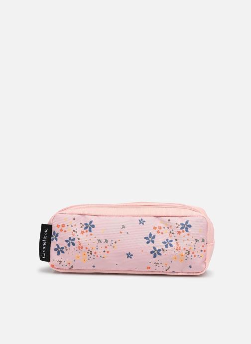 Caramel & Cie Trousses scolaire Trousse double fille rose