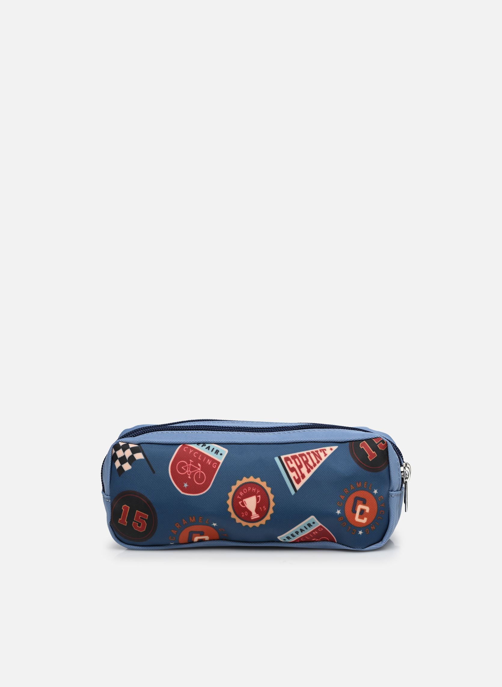 Trousses scolaire Trousse double garçon bleu Caramel & Cie Trousses scolaire Trousse double garçon bleu SPRINT CLUB