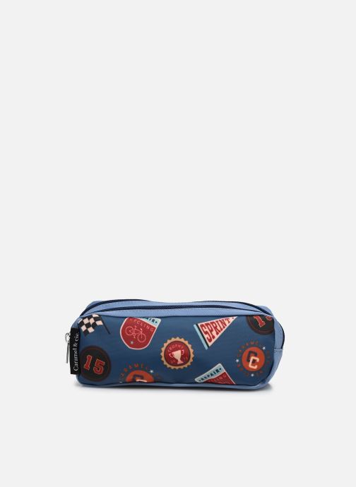 Caramel & Cie Trousses scolaire Trousse double garçon bleu