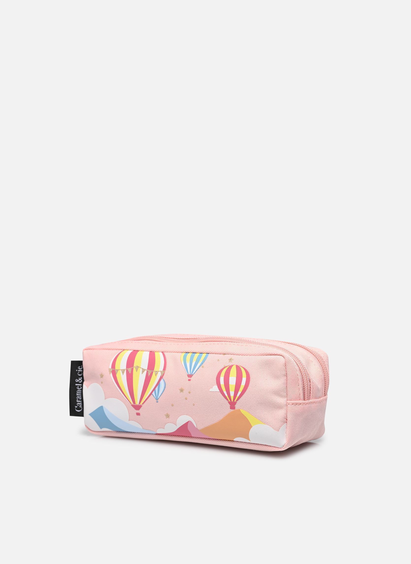 Schulmäppchen Trousse double mädchen rosa Caramel & Cie Schulmäppchen Trousse double mädchen rosa SUGAR BALLOONS
