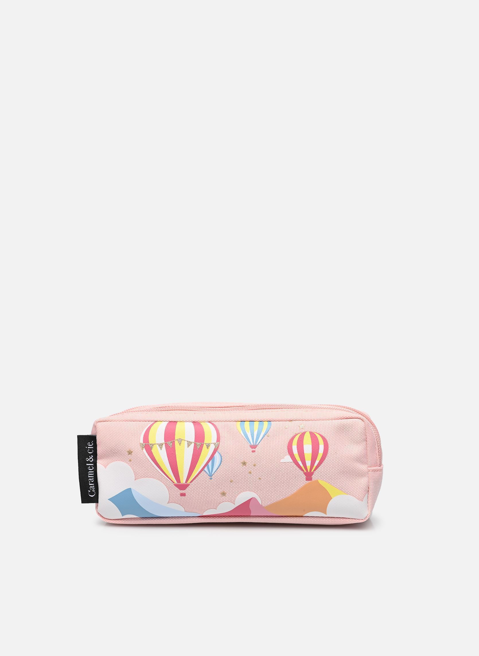 Schulmäppchen Trousse double mädchen rosa Caramel & Cie Schulmäppchen Trousse double mädchen rosa SUGAR BALLOONS