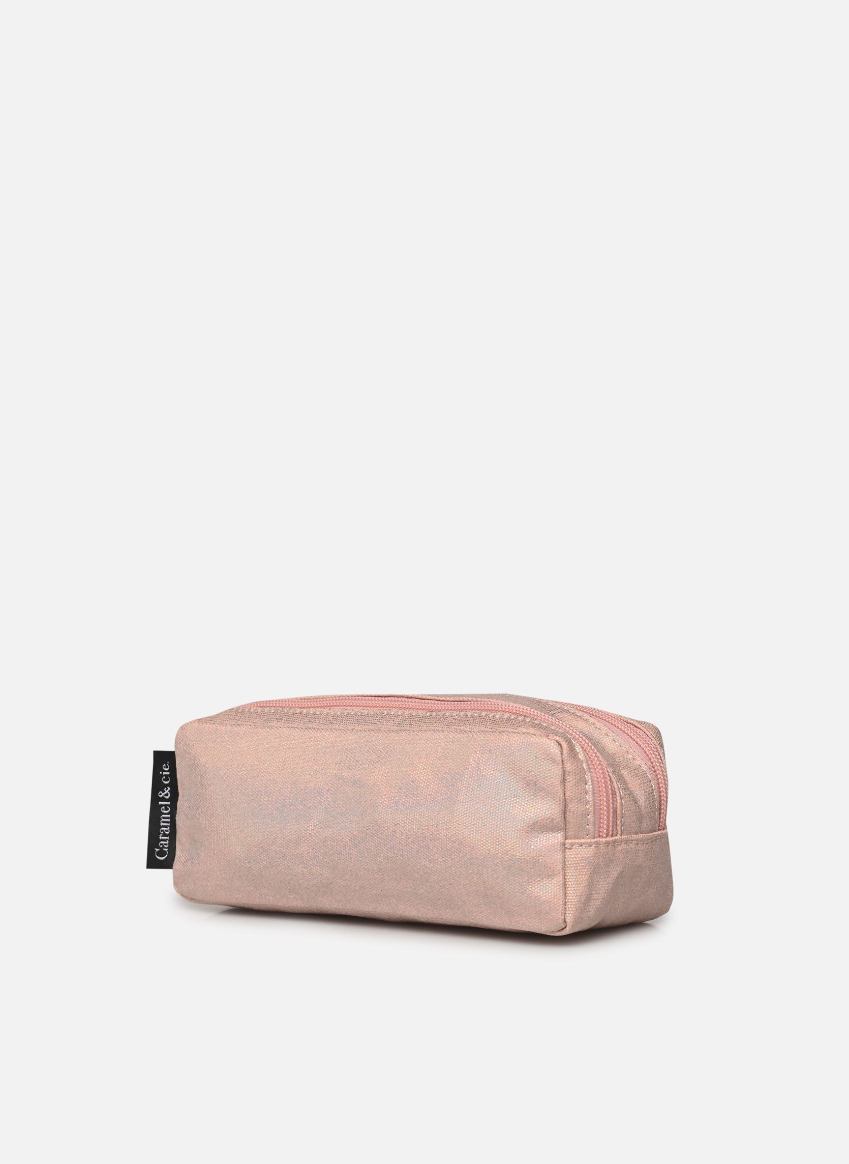 pennenzakken Trousse double meisjes roze Caramel & Cie pennenzakken Trousse double meisjes roze PINK IRIDESCENT