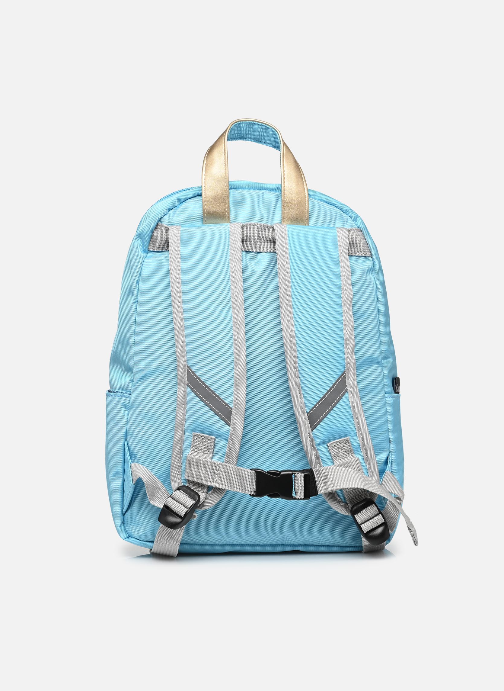 schooltassen Sac à dos meisjes blauw Caramel & Cie schooltassen Sac à dos meisjes blauw Coeur Rainbow