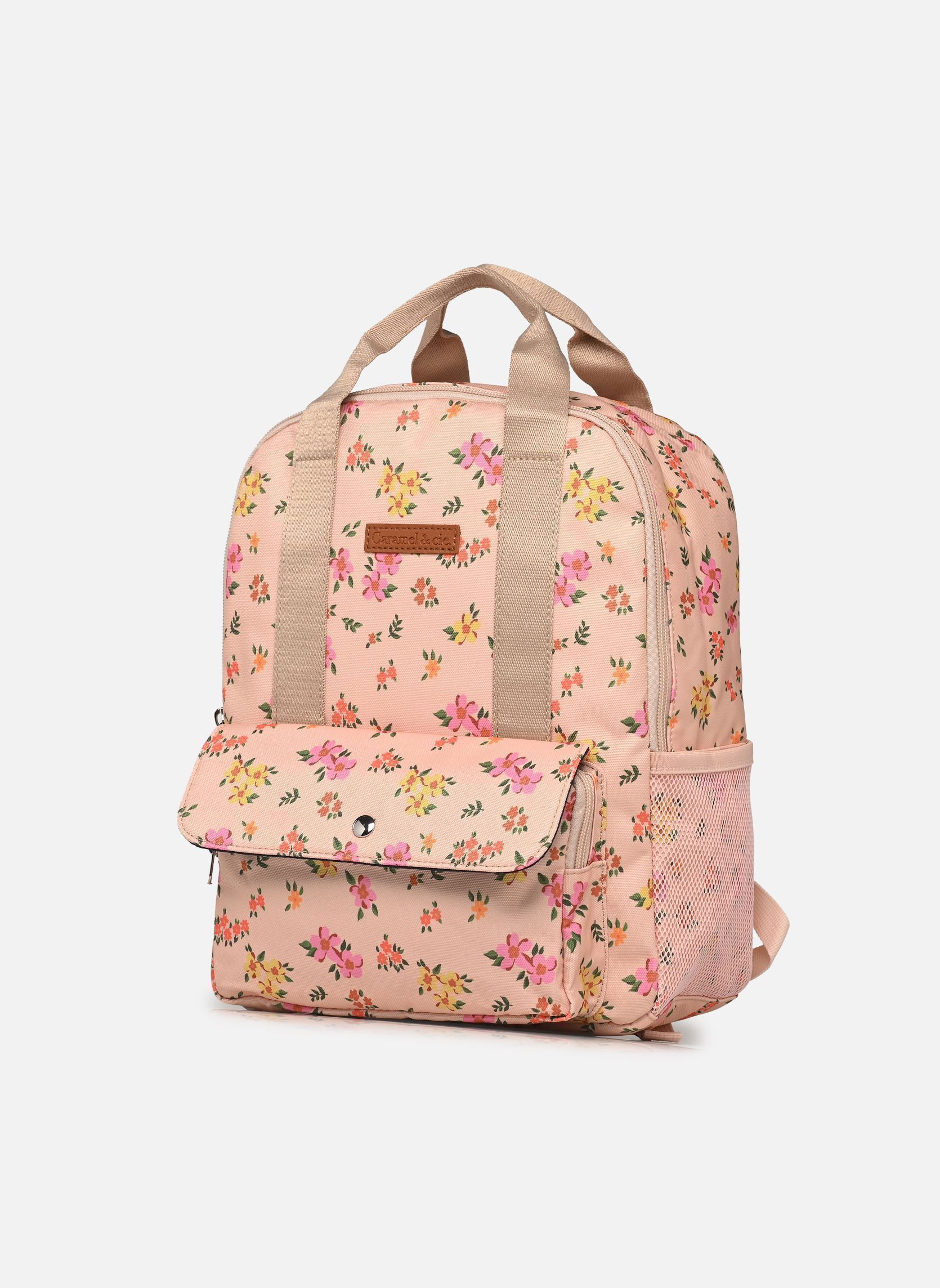 Cartables Sac à dos fille rose Caramel & Cie Cartables Sac à dos fille rose Pink Liberty
