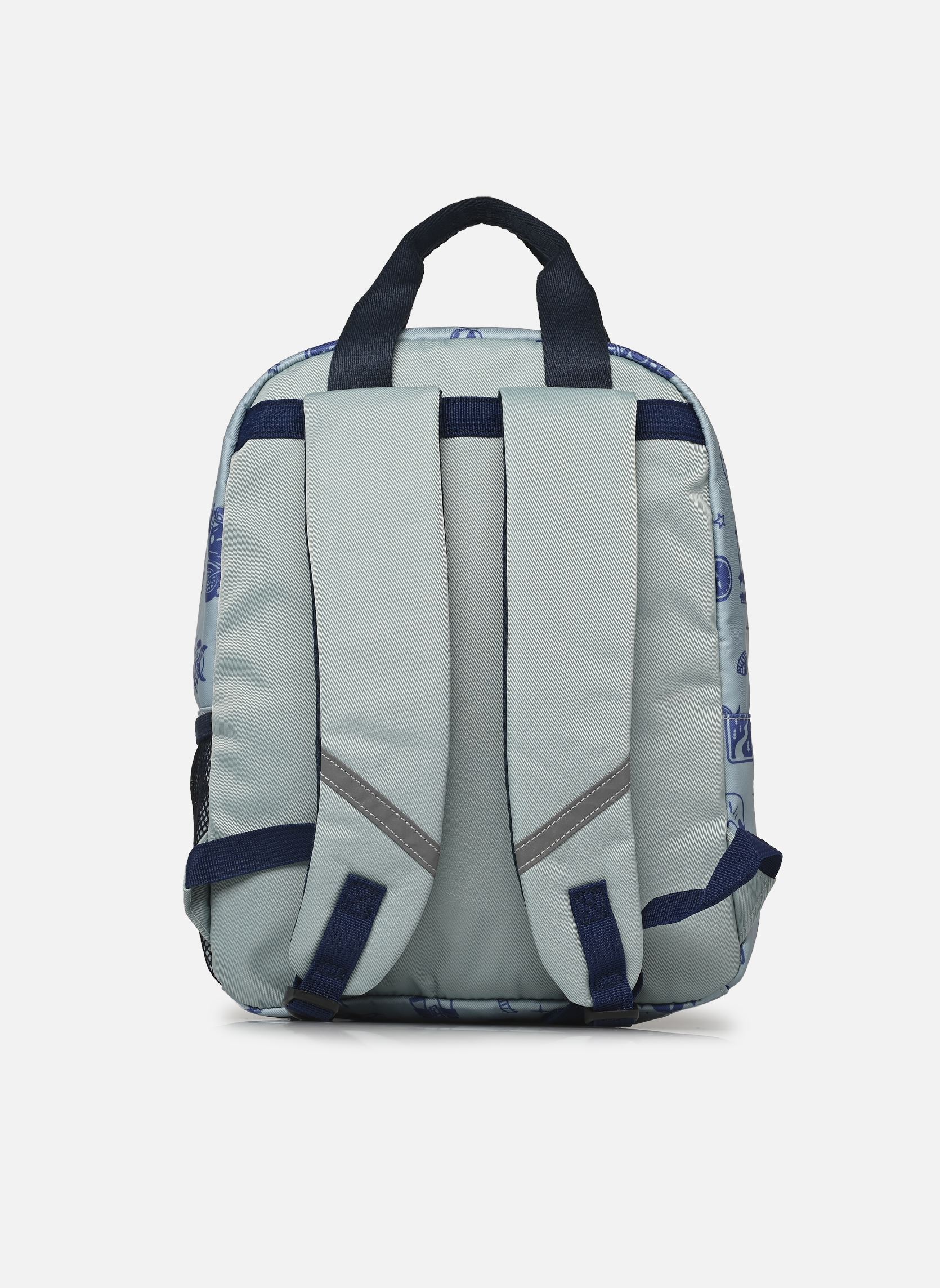 Cartables Sac à dos fille bleu Caramel & Cie Cartables Sac à dos fille bleu Blue Wild Trip