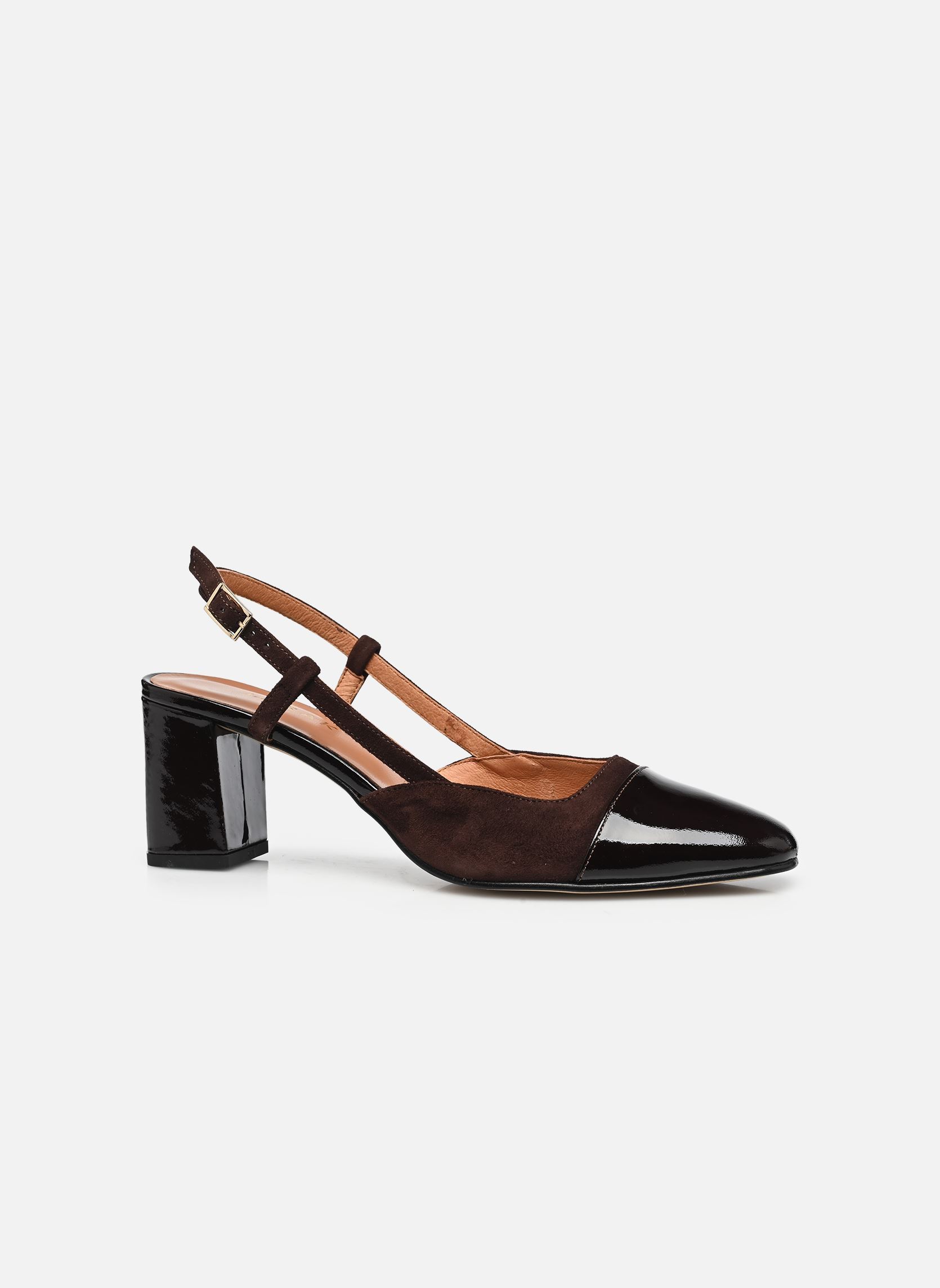 Slingback pumps DHAPOP dames bruin Jonak Slingback pumps DHAPOP dames bruin MARRON FONCÉ/MARRON FONCÉ