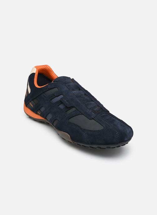 Geox Niedrige Sneaker UOMO SNAKE herren blau