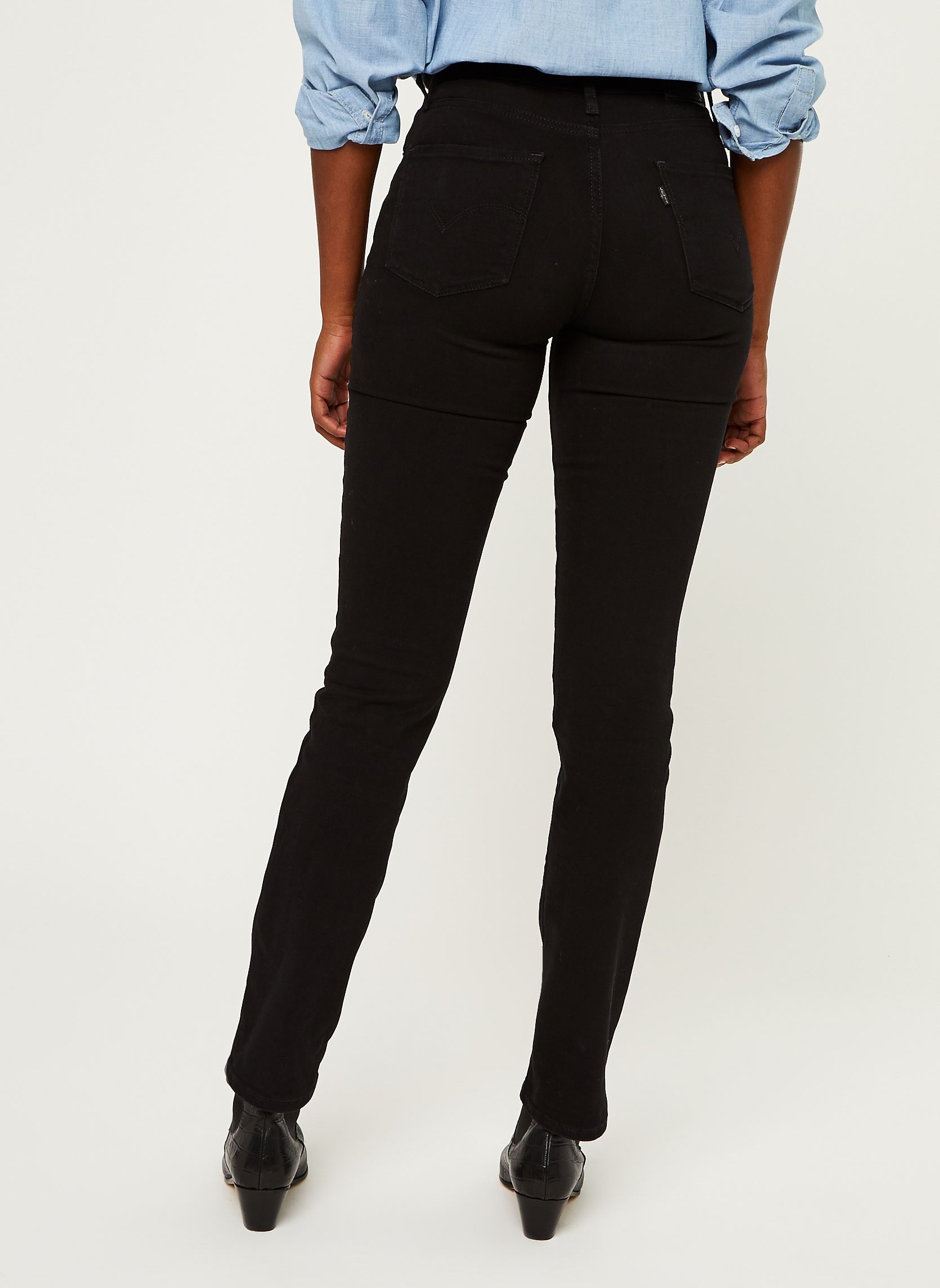 Jeans droit 724™ High Rise Straight femme noir Levi's Jeans droit 724™ High Rise Straight femme noir NIGHT IS BLACK