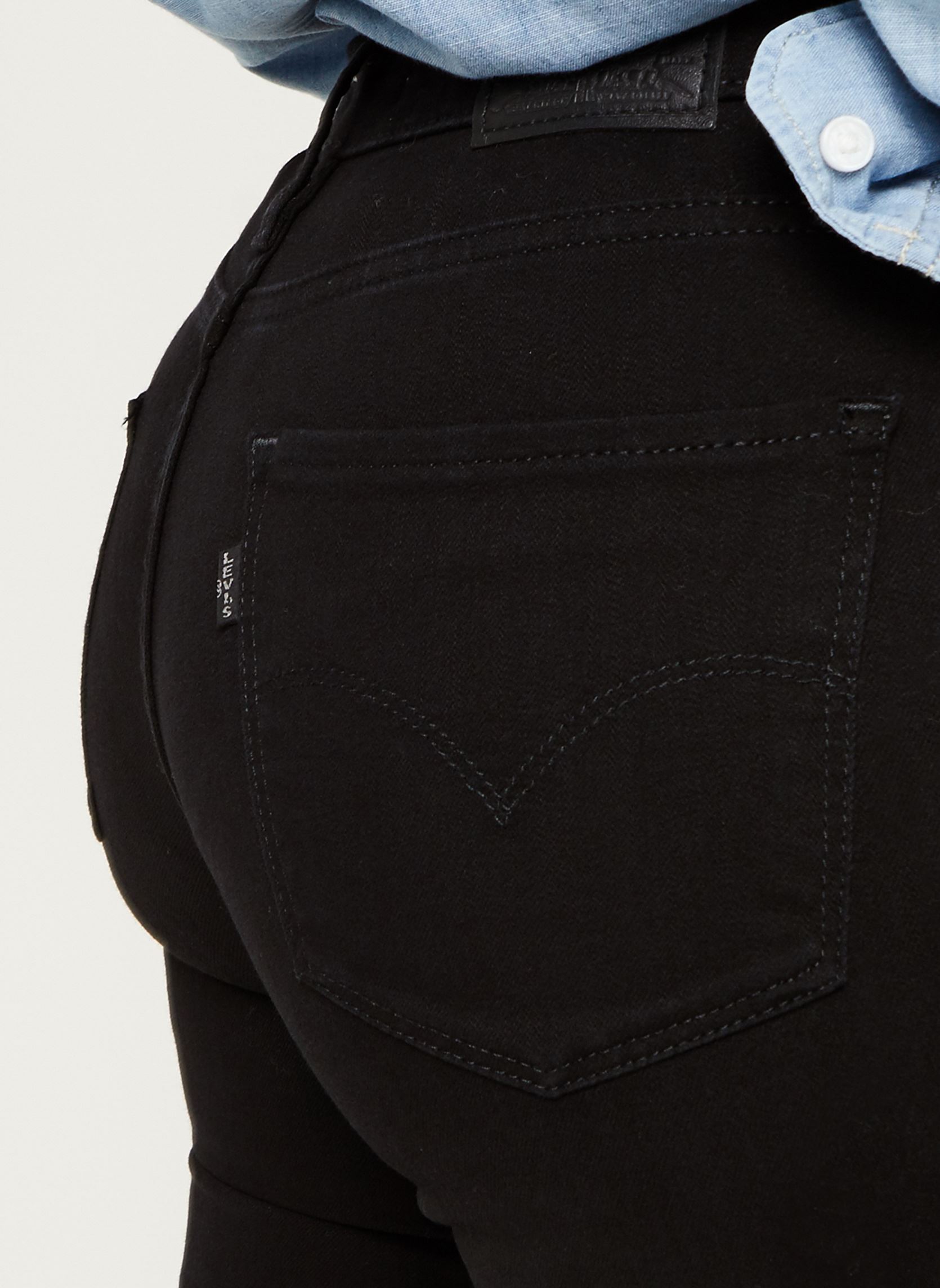 Jeans droit 724™ High Rise Straight femme noir Levi's Jeans droit 724™ High Rise Straight femme noir NIGHT IS BLACK