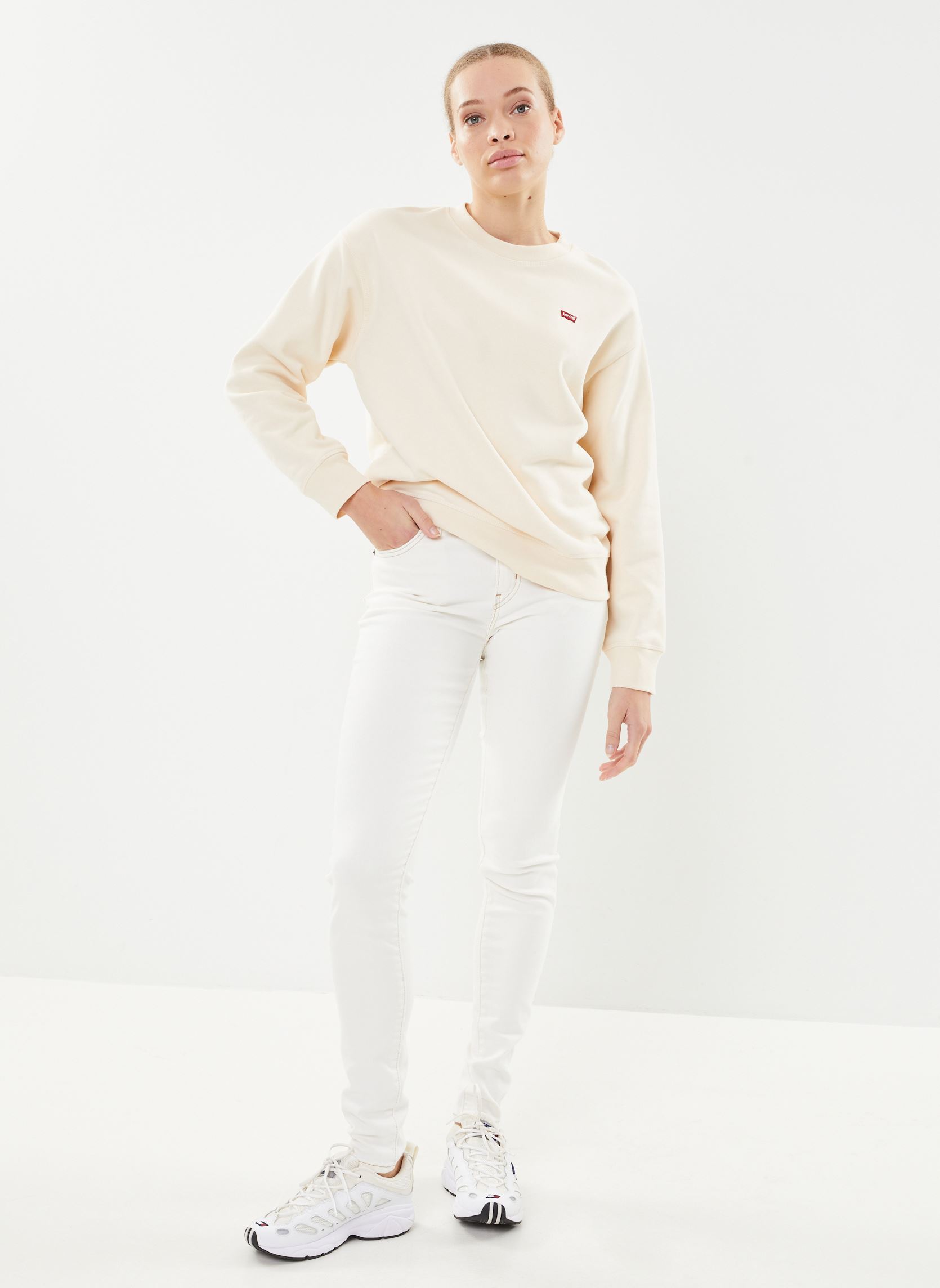 Sweatshirts Standard Crew damen beige Levi's Sweatshirts Standard Crew damen beige PEARLED IVORY