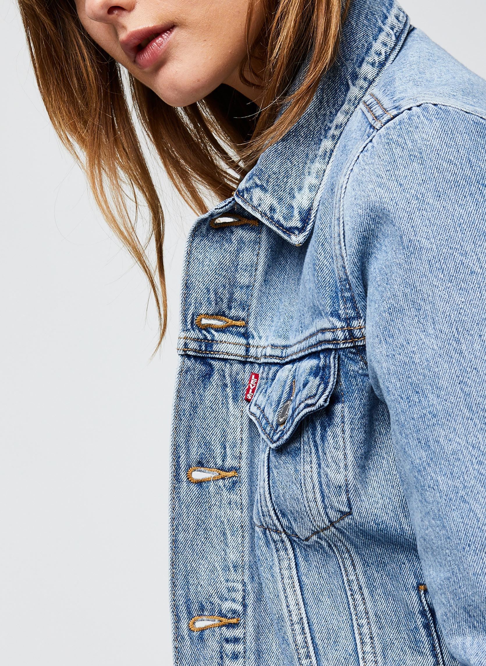 Giacche in jeans Original Trucker donna blu Levi's Giacche in jeans Original Trucker donna blu ALL MINE