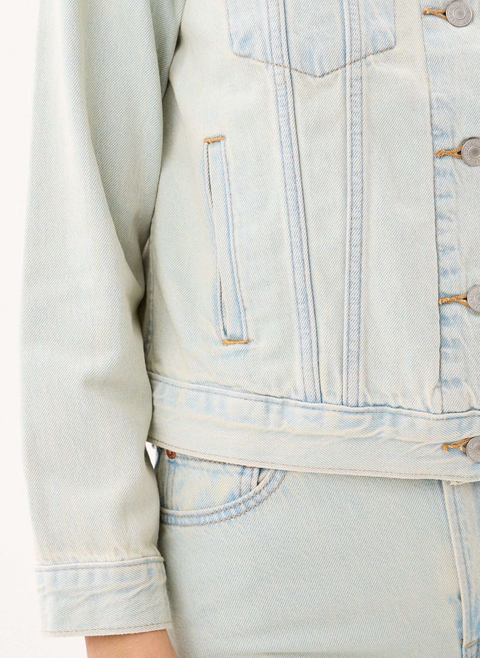 Vestes en jean Original Trucker femme bleu Levi's Vestes en jean Original Trucker femme bleu DE ORO TRUCKER