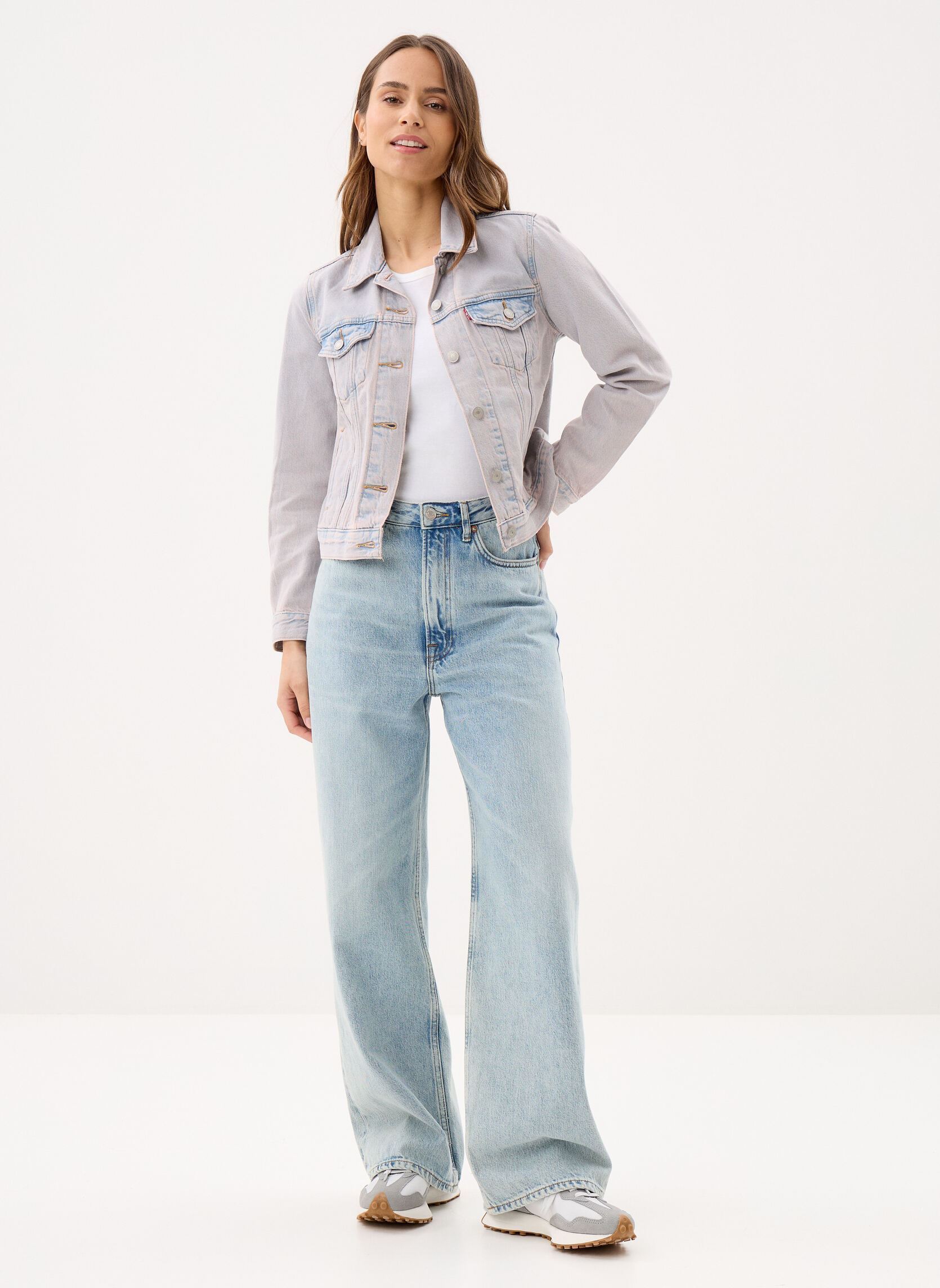 Vestes en jean Original Trucker femme rose Levi's Vestes en jean Original Trucker femme rose ROSE UP TRUCKER
