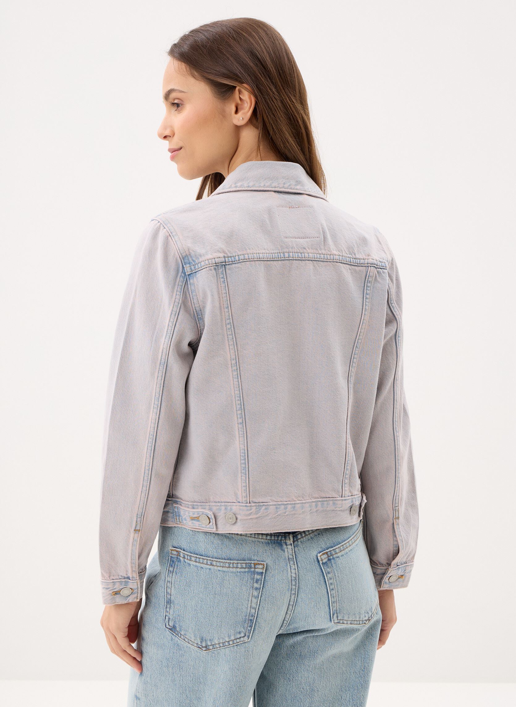 Vestes en jean Original Trucker femme rose Levi's Vestes en jean Original Trucker femme rose ROSE UP TRUCKER
