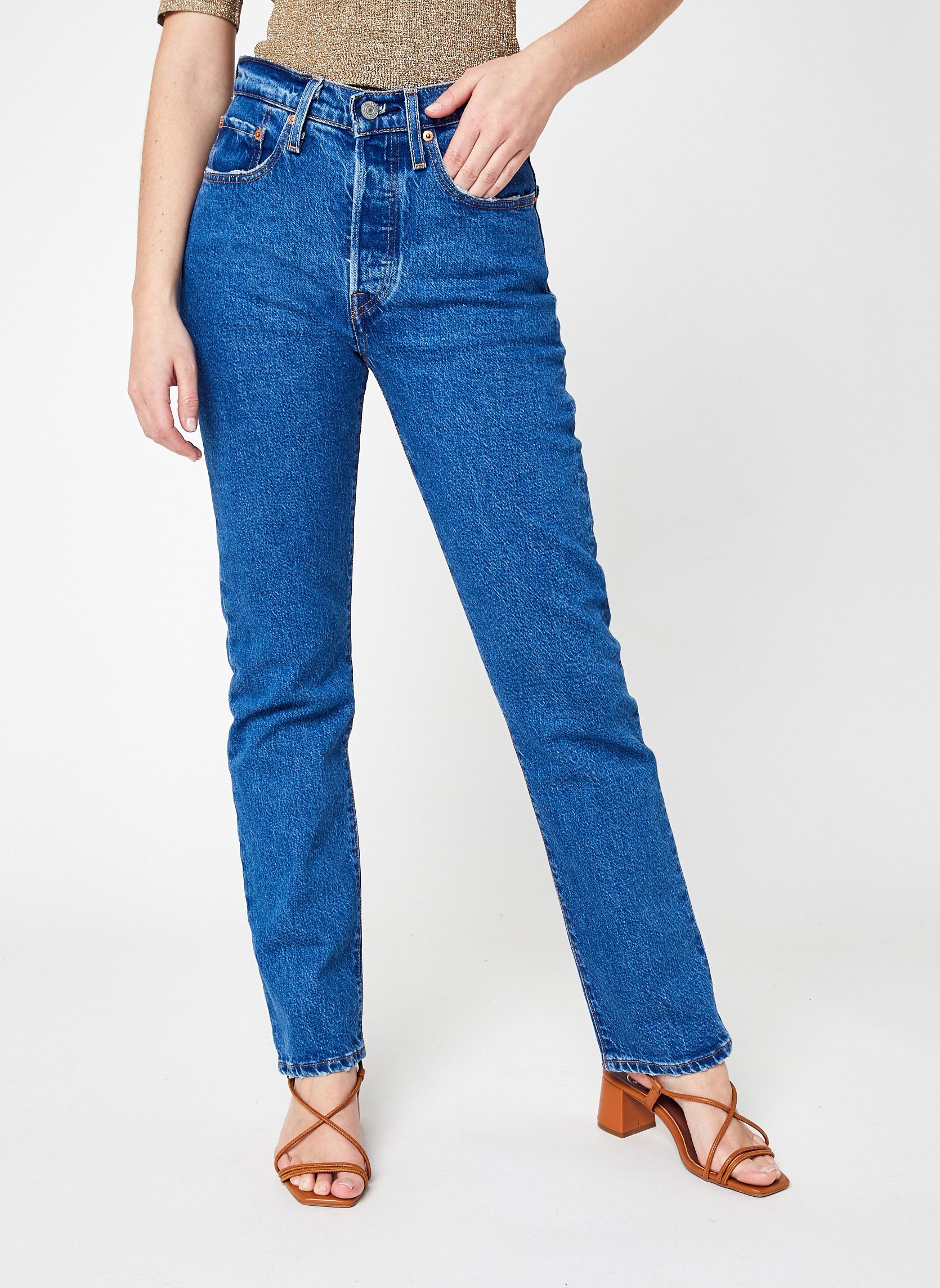 Jeans boyfriend Levis US 25 / - vue 10