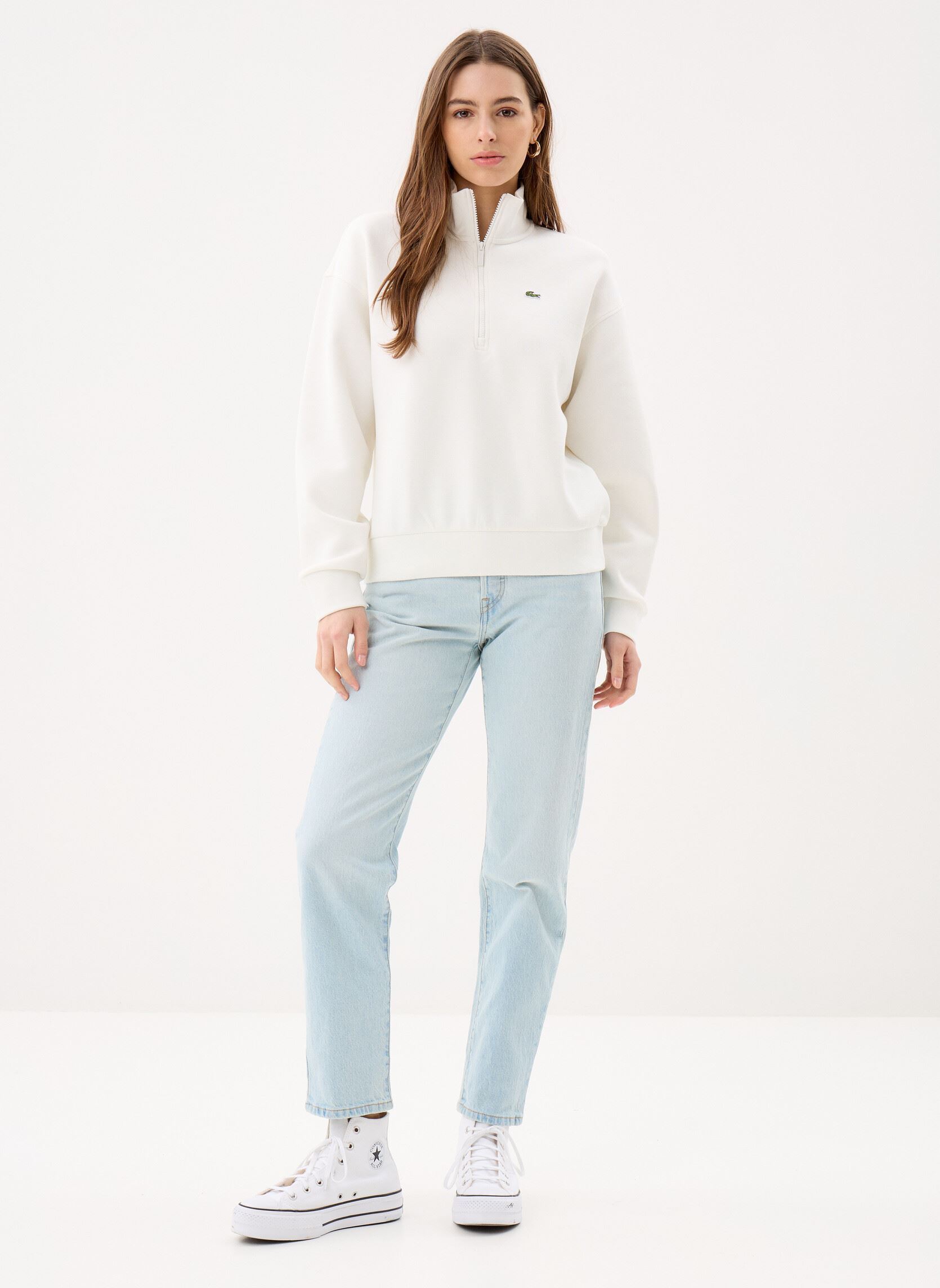 Rechte jeans / Straight Leg Jeans 501® Crop dames blauw Levi's Rechte jeans / Straight Leg Jeans 501® Crop dames blauw WOW ME OVER