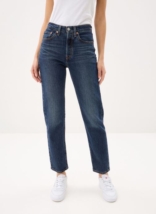 Levi's Rechte jeans / Straight Leg Jeans 501® Crop dames blauw