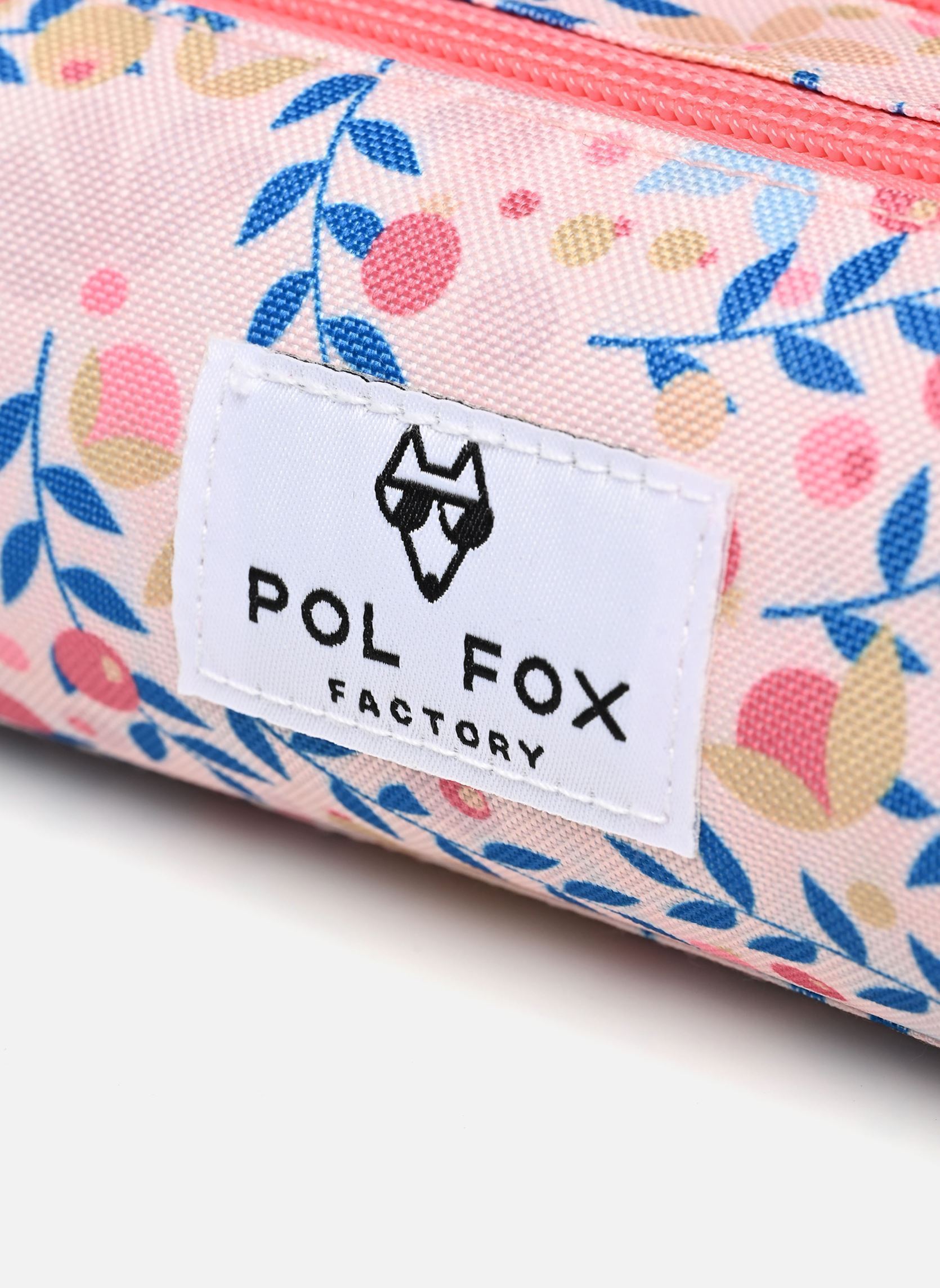 Trousses scolaire Trousse double fille rose Pol Fox Trousses scolaire Trousse double fille rose HAPPY BLUSH