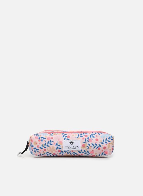 Pol Fox pennenzakken Trousse double meisjes roze