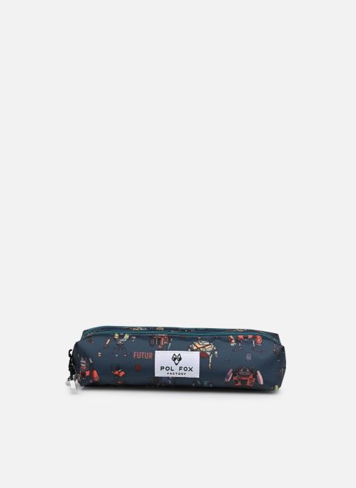 Pol Fox Trousses scolaire Trousse double garçon bleu