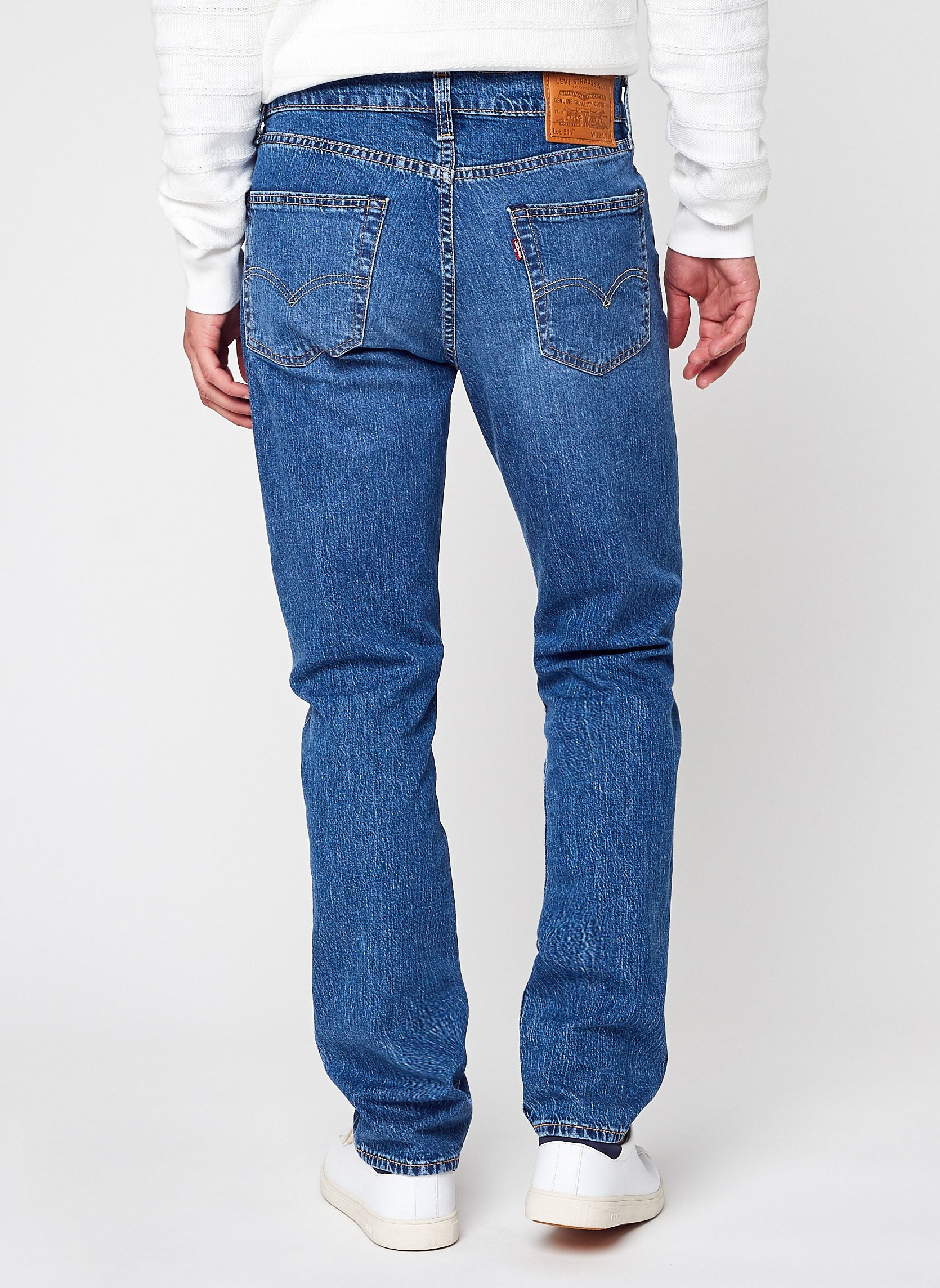 Jeans slim e skinny 511™ SLIM uomo blu Levi's Jeans slim e skinny 511™ SLIM uomo blu DARK INDIGO WORN IN
