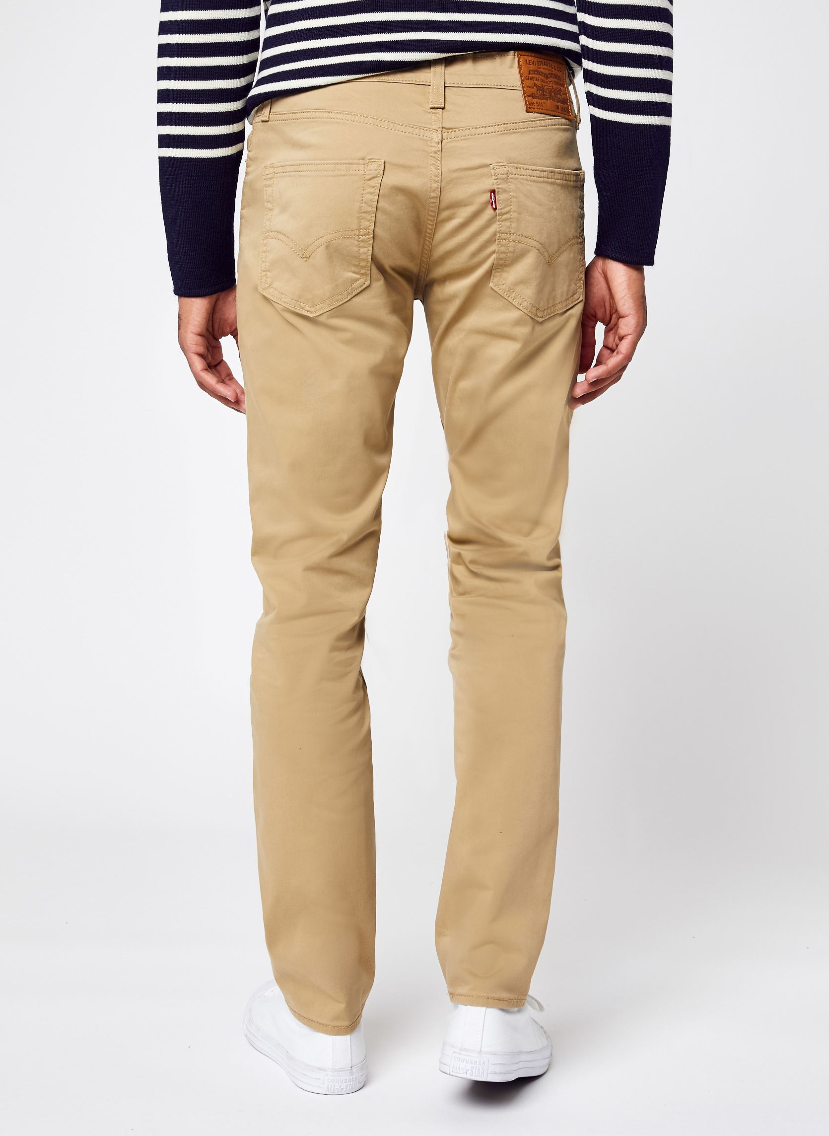 Vaqueros ajustados y entubados 511™ SLIM hombre beige Levi's Vaqueros ajustados y entubados 511™ SLIM hombre beige HARVEST GOLD SUEDED SATEEN