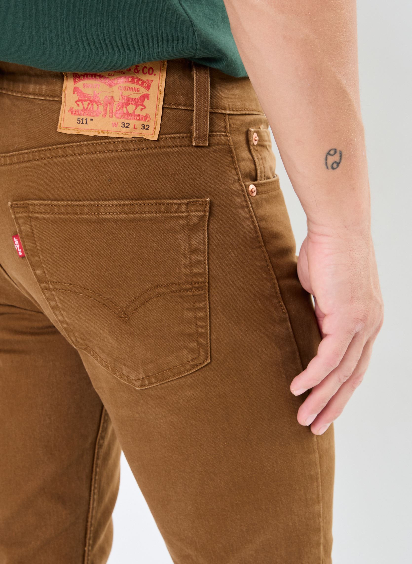 Jeans slim et skinny 511™ SLIM homme marron Levi's Jeans slim et skinny 511™ SLIM homme marron KARLA BROWN