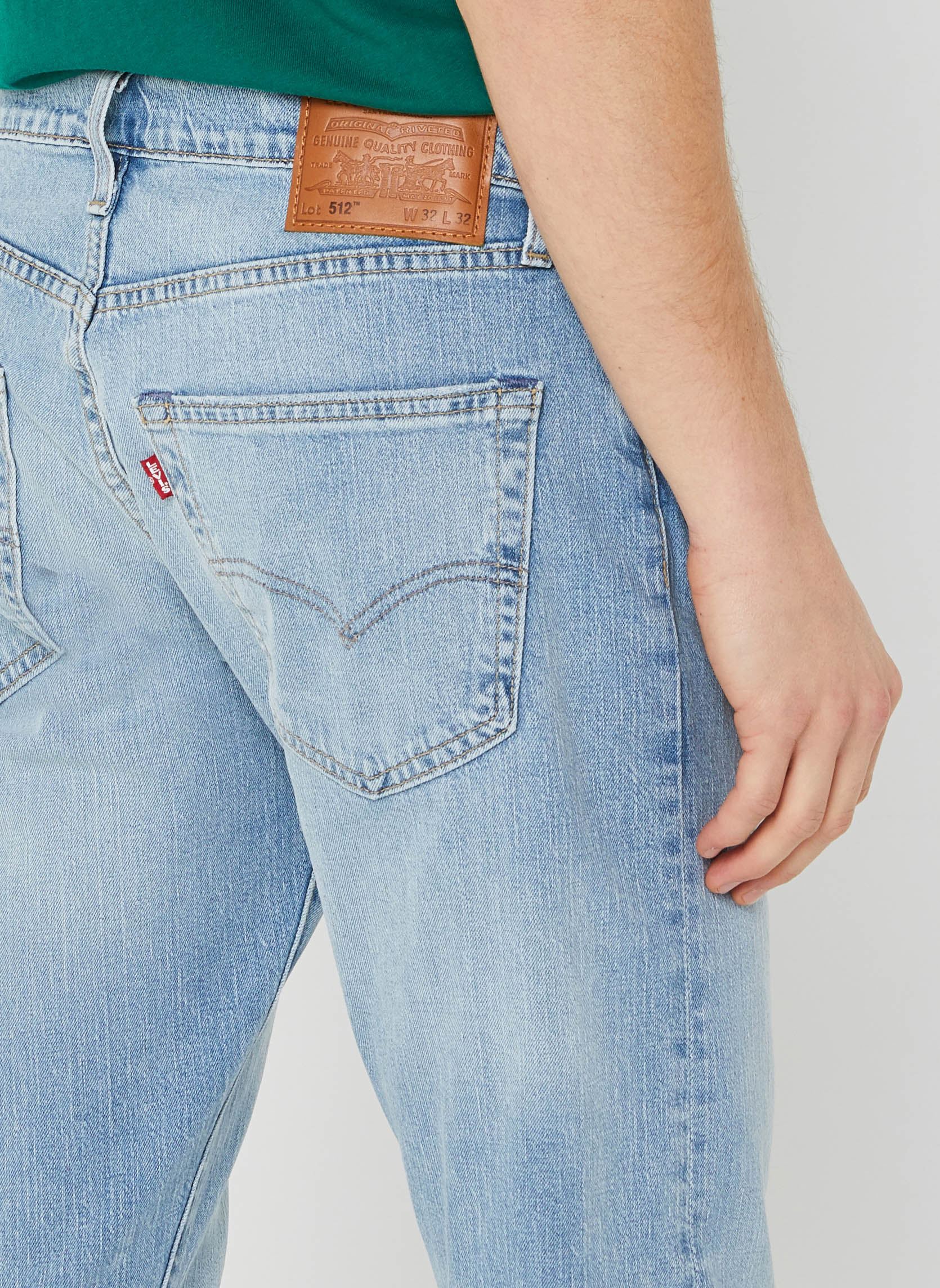 Jeans slim et skinny 512™ SLIM TAPER homme bleu Levi's Jeans slim et skinny 512™ SLIM TAPER homme bleu Light Indigo Worn In Best art