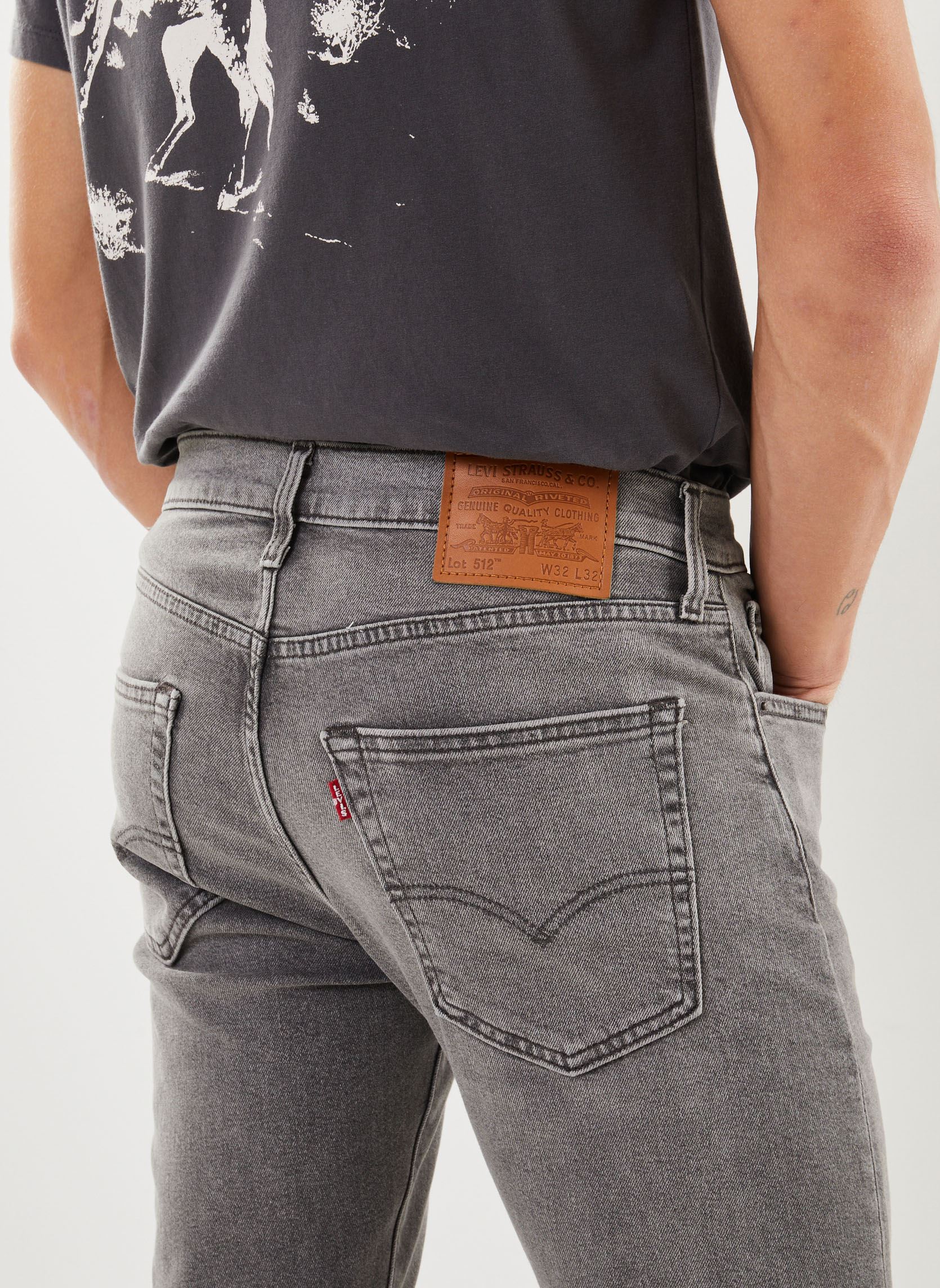 Jeans slim et skinny 512™ SLIM TAPER homme gris Levi's Jeans slim et skinny 512™ SLIM TAPER homme gris WHATEVER YOU LIKE