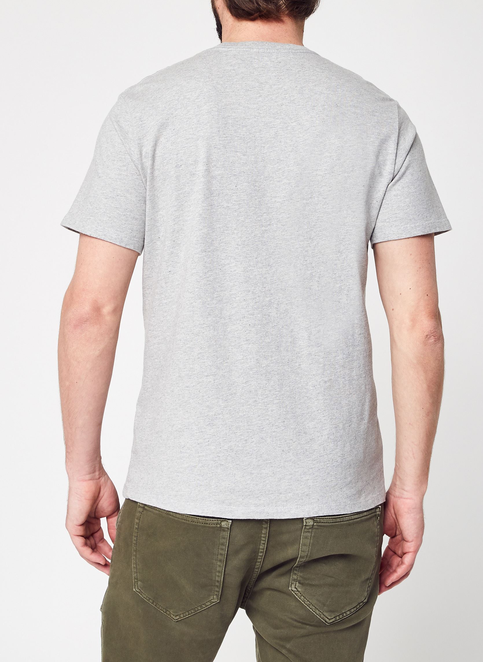 Tee-shirts SS ORIGINAL HM TEE homme gris Levi's Tee-shirts SS ORIGINAL HM TEE homme gris LIGHT MIST HEATHER