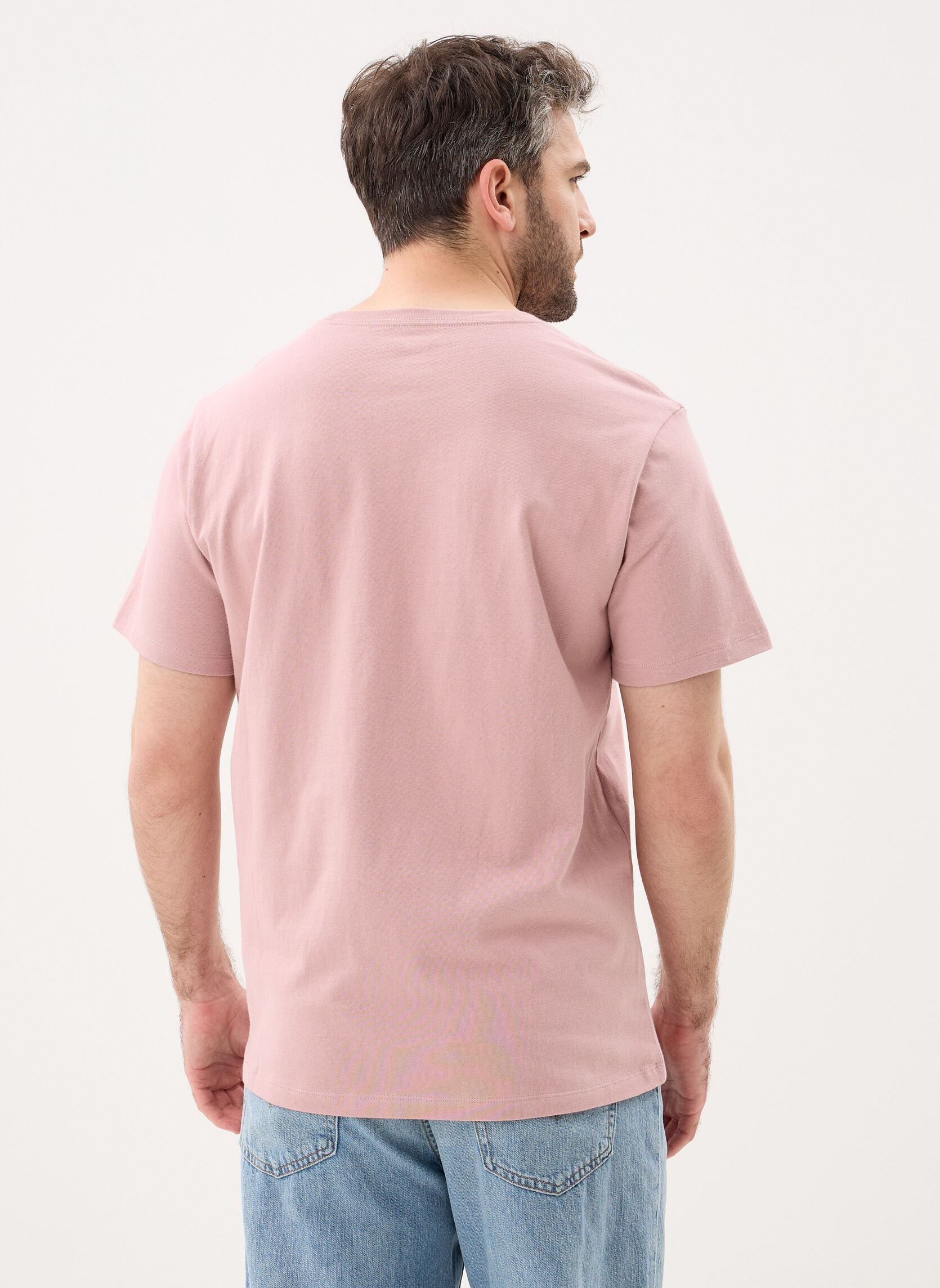 T-shirts SS ORIGINAL HM TEE heren roze Levi's T-shirts SS ORIGINAL HM TEE heren roze Woodrose