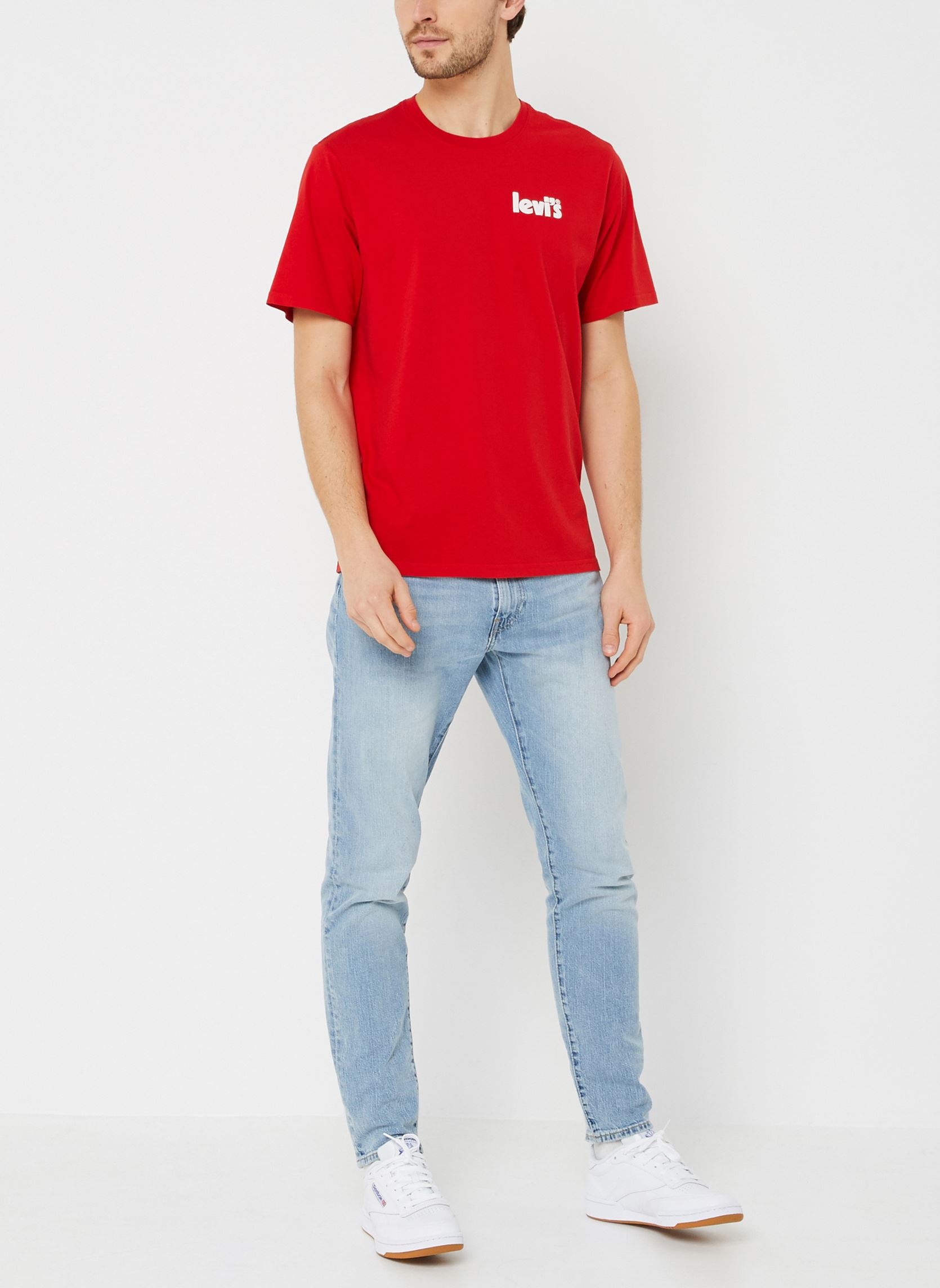 T-shirts SS RELAXED FIT TEE heren rood Levi's T-shirts SS RELAXED FIT TEE heren rood Poster Aura Orange